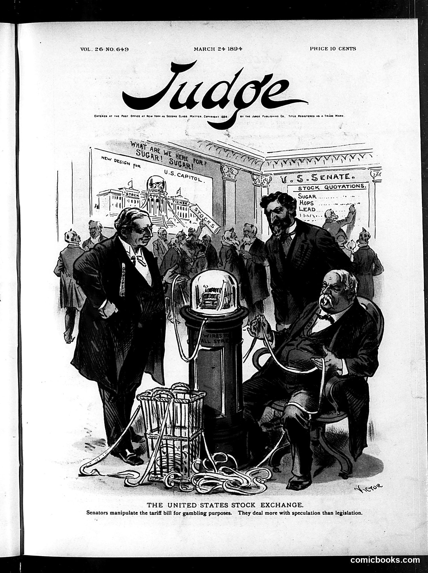Judge — March 24, 1894 — page 1: Judge, 1894-03-24