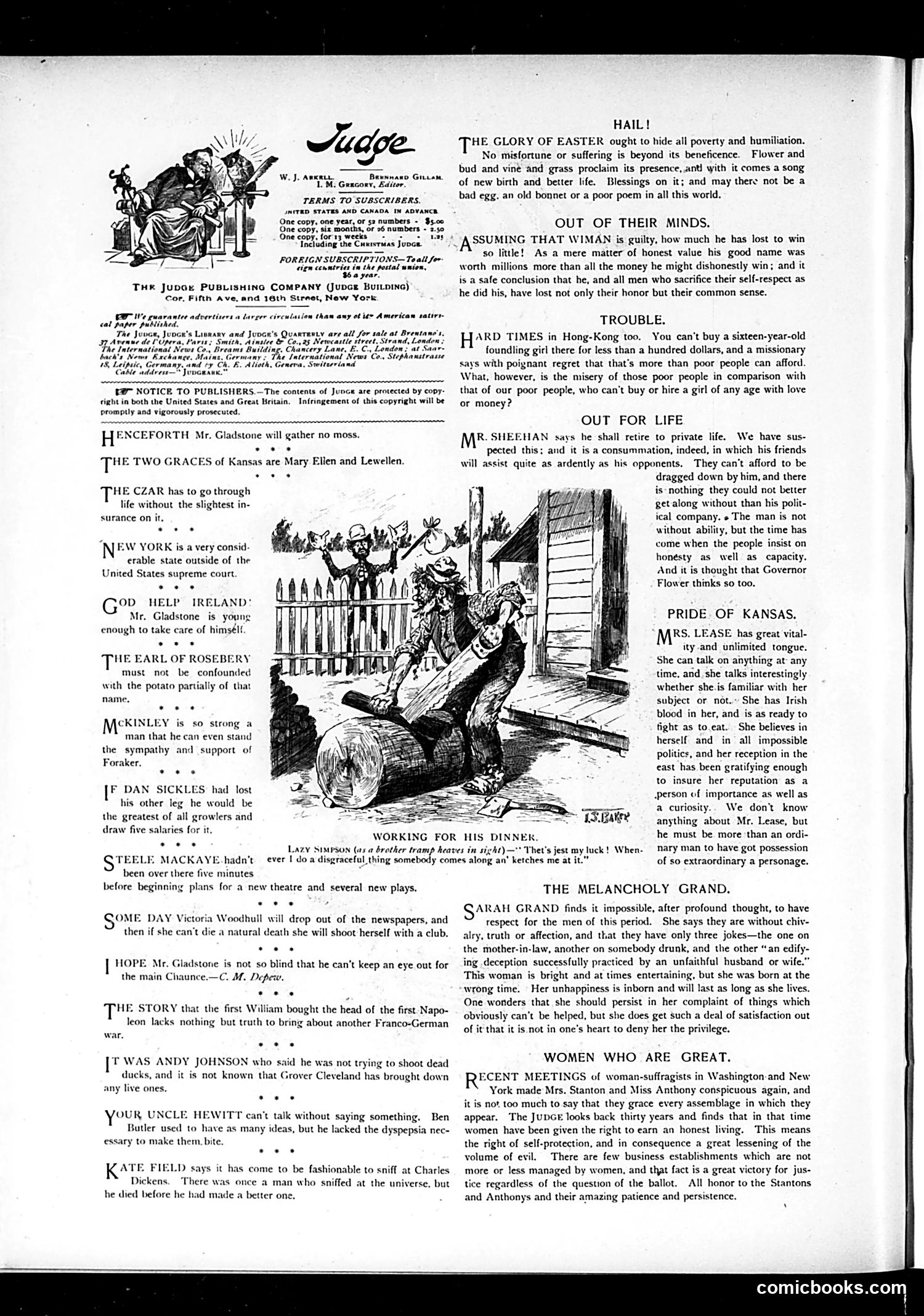 Judge — March 24, 1894 — page 2: Judge, 1894-03-24
