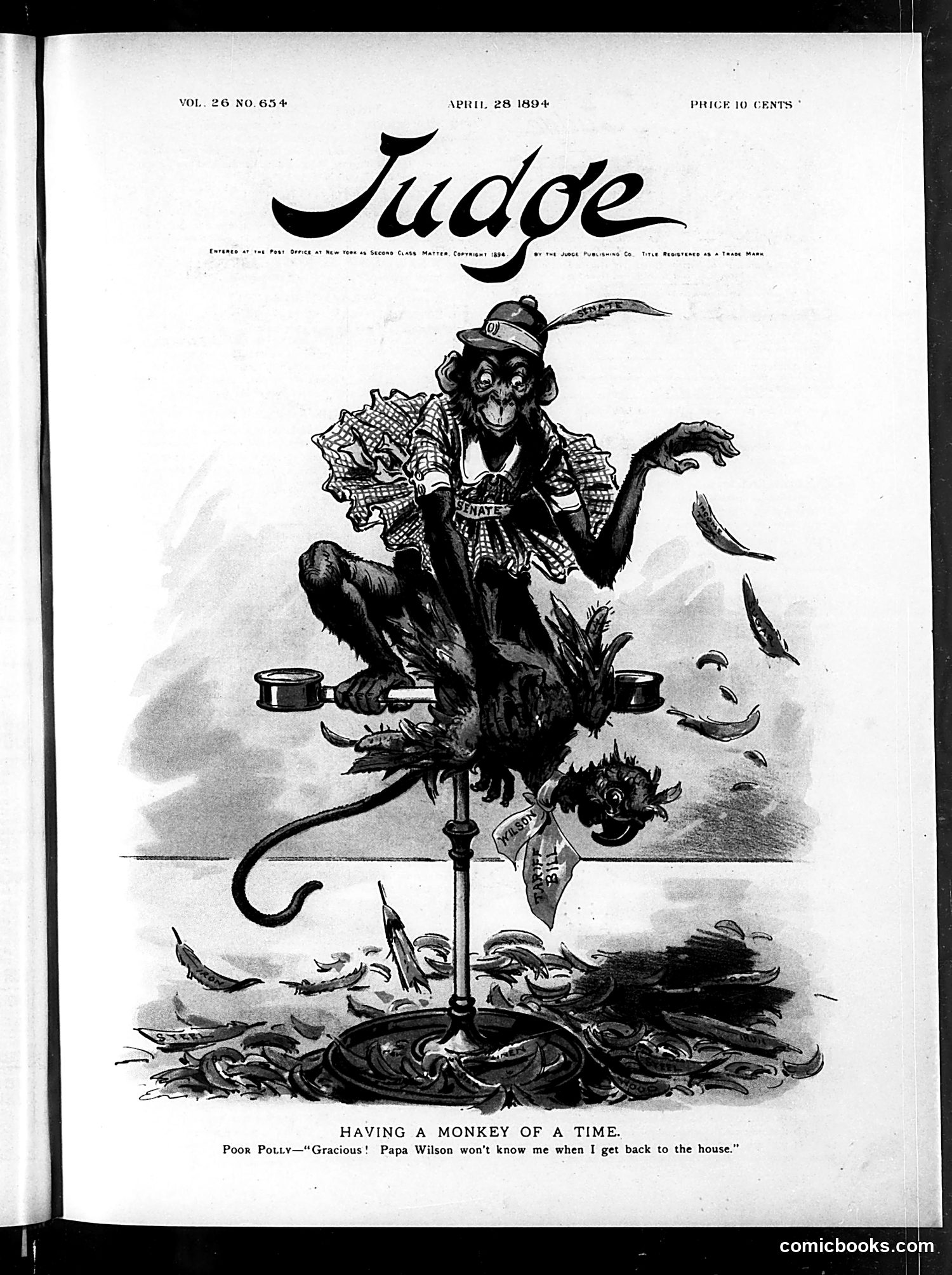Judge — April 28, 1894 — page 1: Judge, 1894-04-28