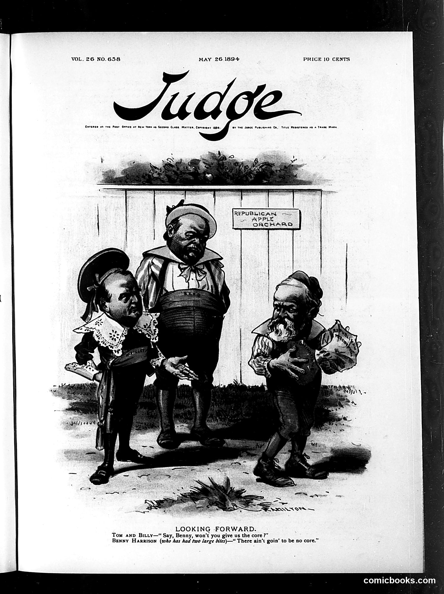 Judge — May 26, 1894 — page 1: Judge, 1894-05-26