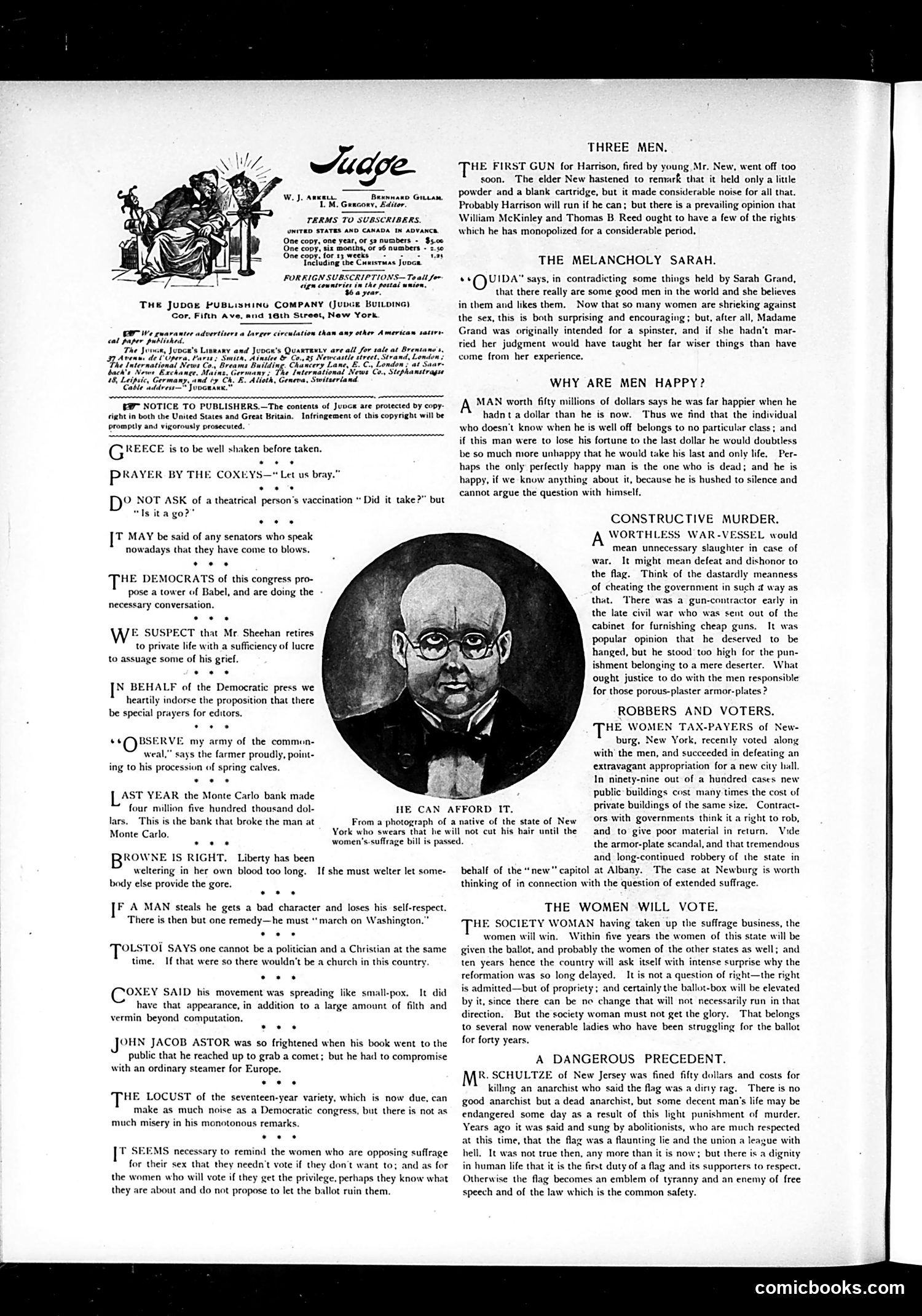 Judge — May 26, 1894 — page 2: Judge, 1894-05-26