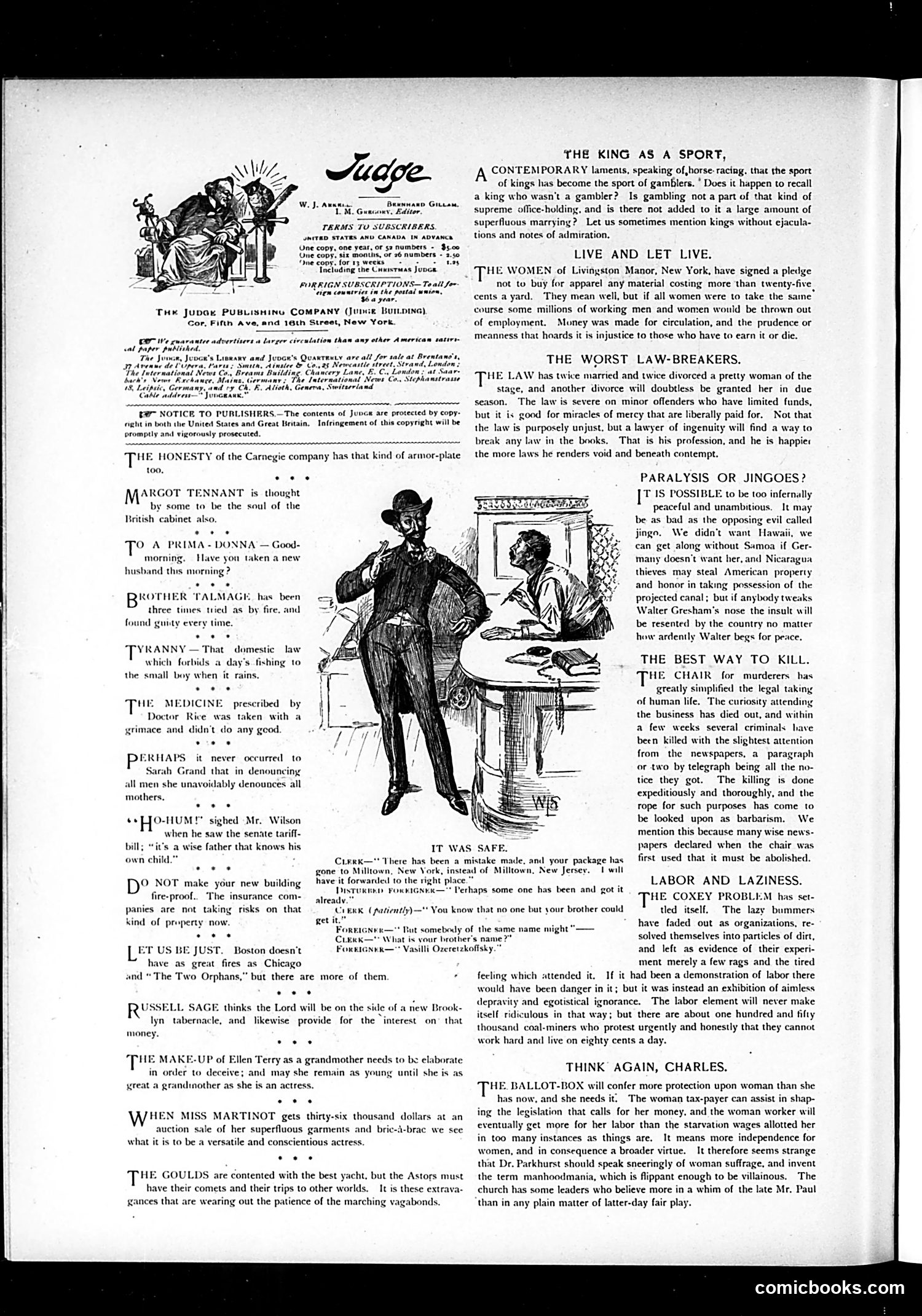 Judge — June 9, 1894 — page 2: Judge, 1894-06-09