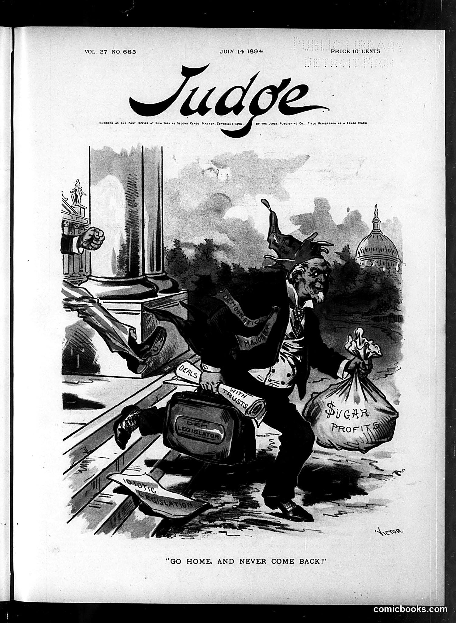 Judge — July 14, 1894 — page 1: Judge, 1894-07-14