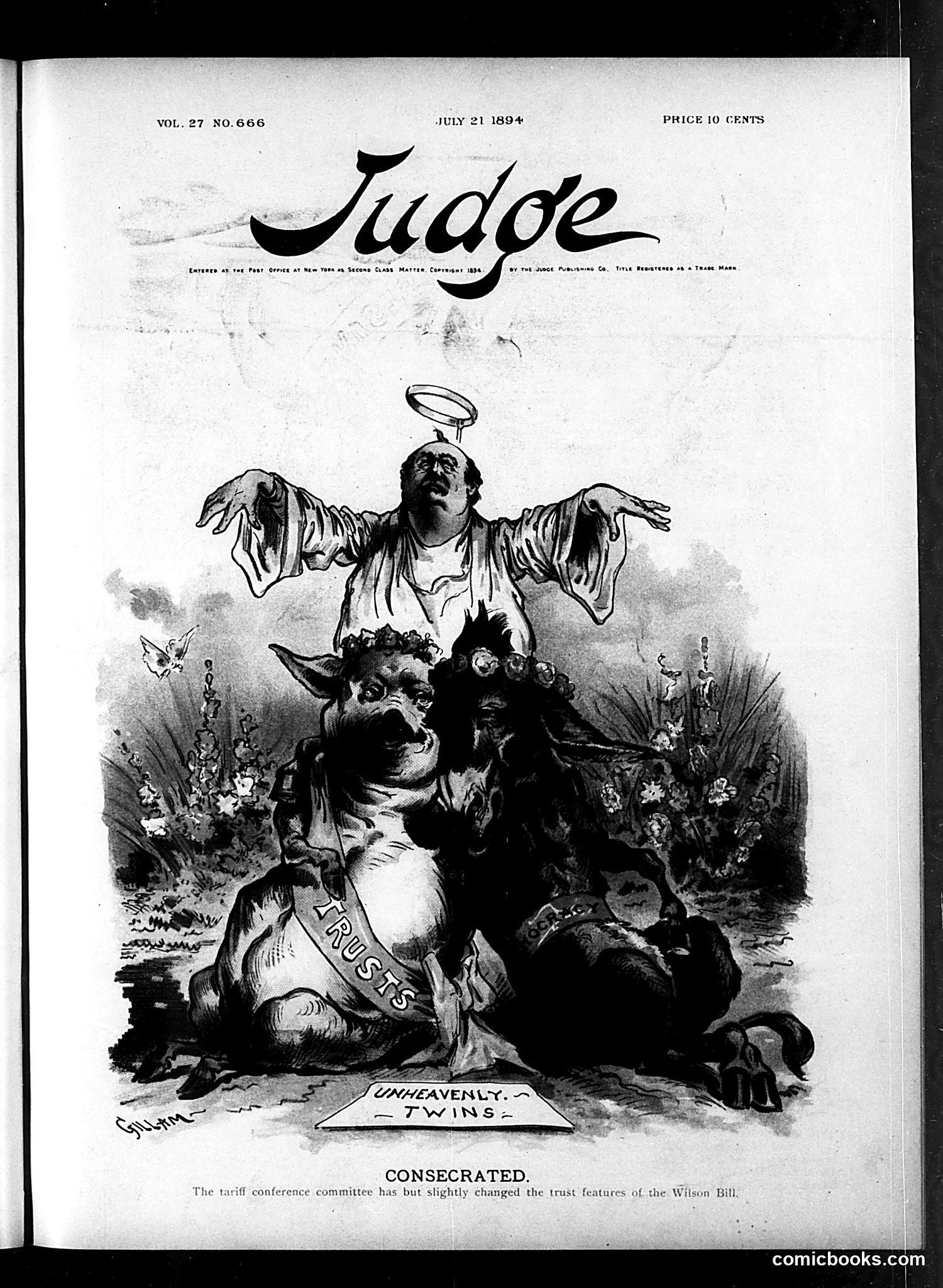 Judge — July 21, 1894 — page 1: Judge, 1894-07-21