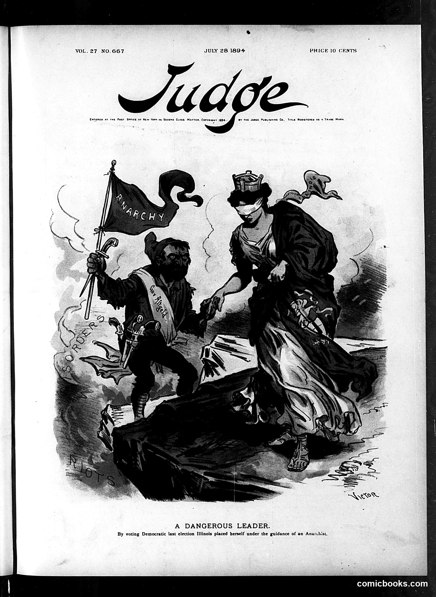 Judge — July 28, 1894 — page 1: Judge, 1894-07-28