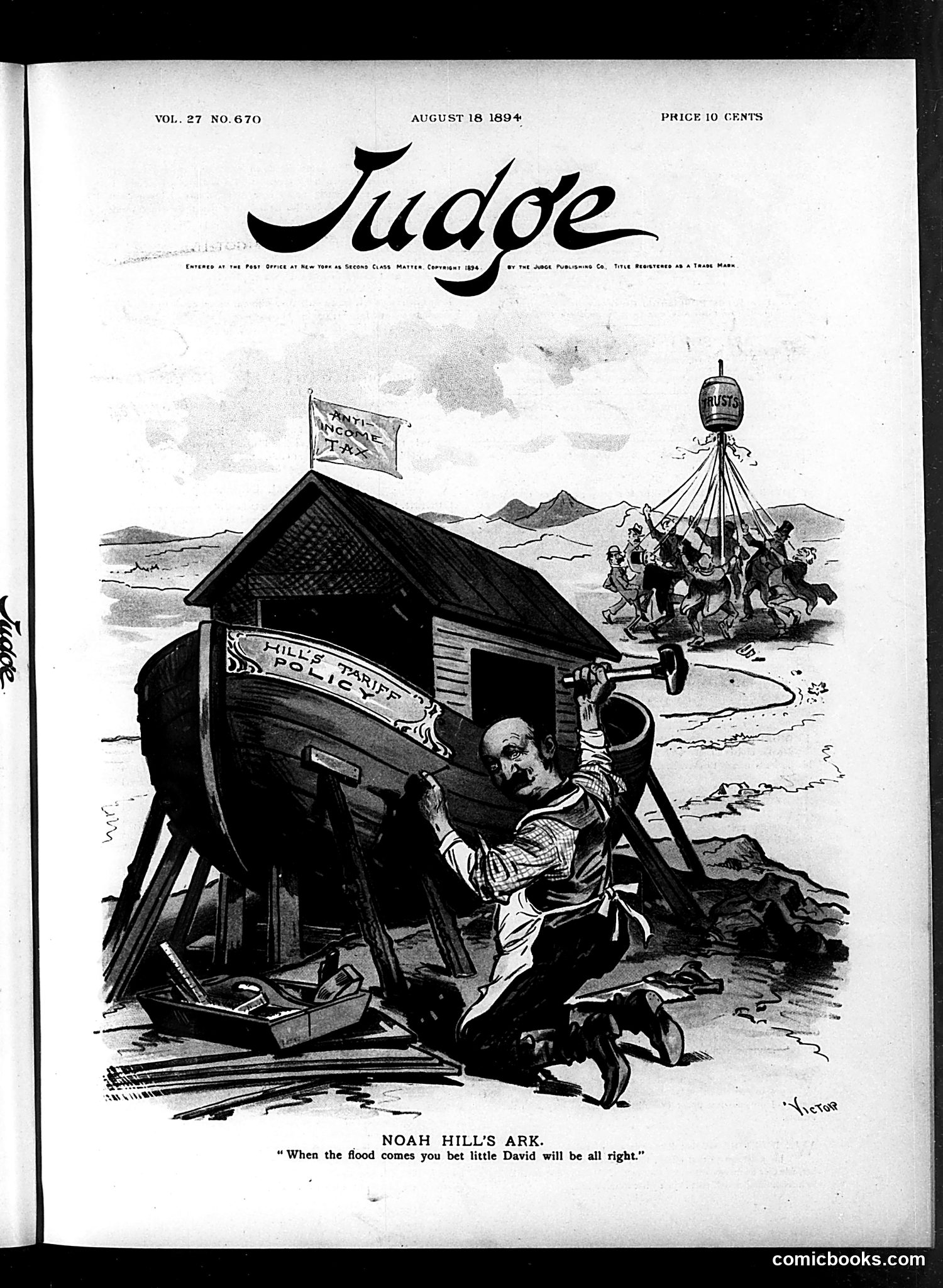 Judge — August 18, 1894 — page 1: Judge, 1894-08-18