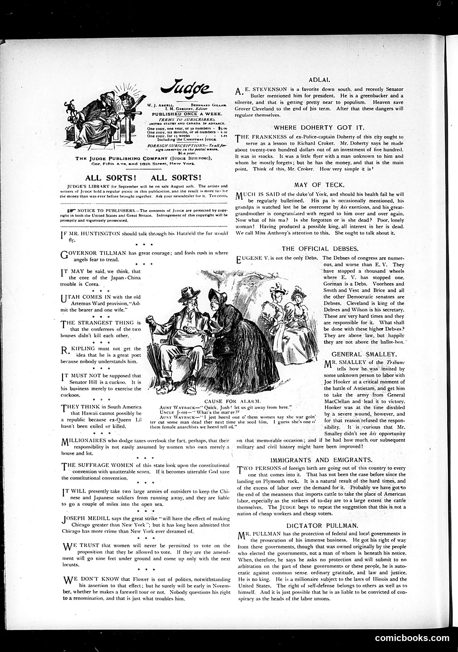 Judge — August 18, 1894 — page 2: Judge, 1894-08-18