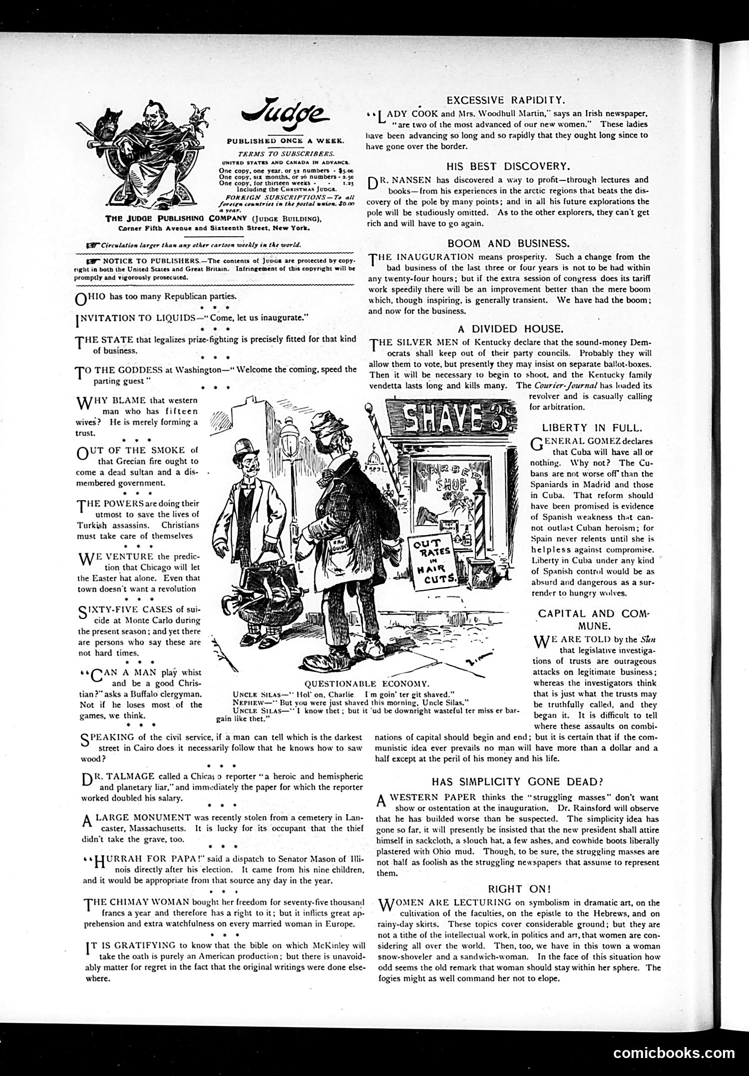 Judge — March 13, 1897 — page 6