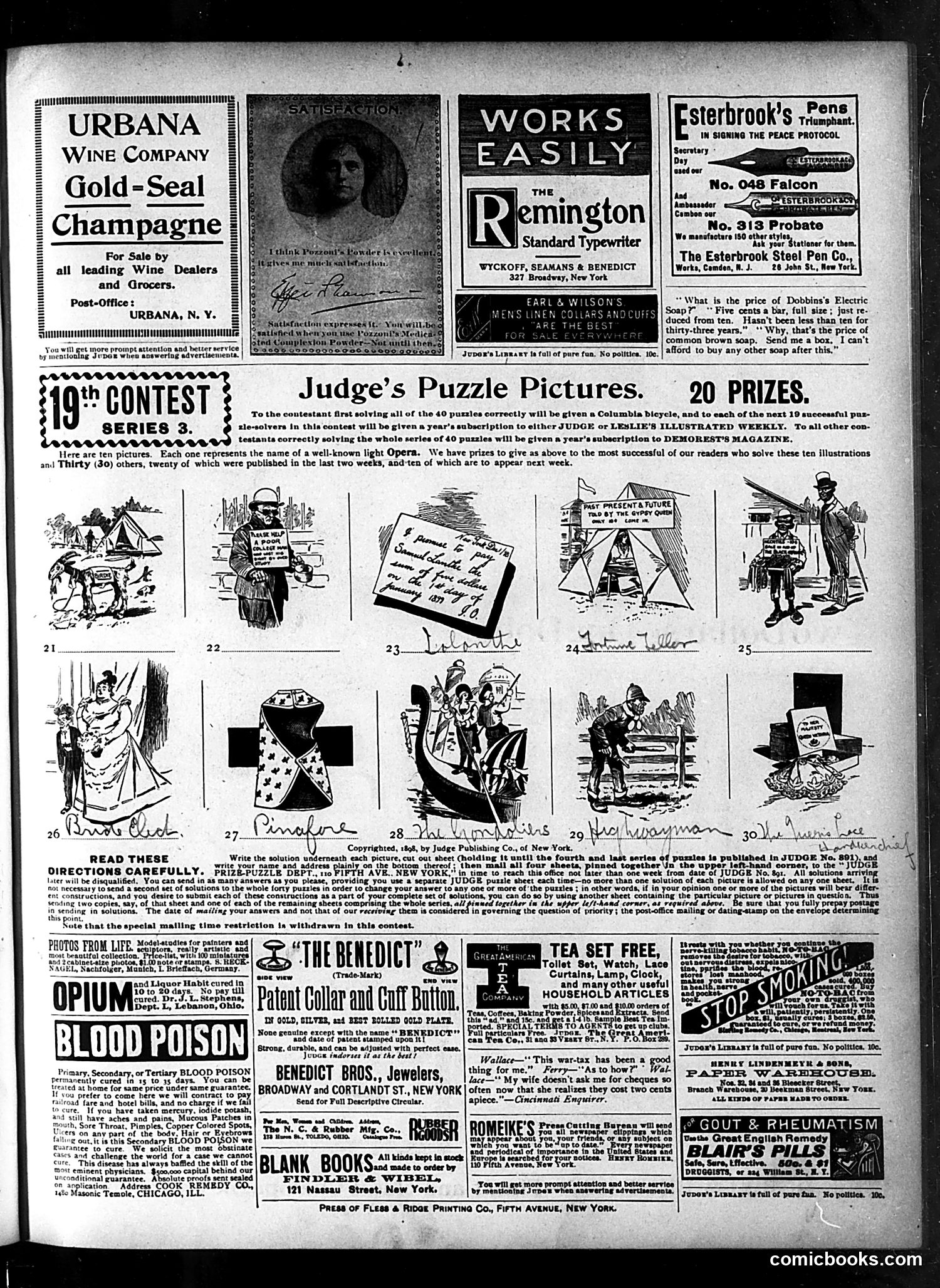 Judge — November 5, 1898 — page 15