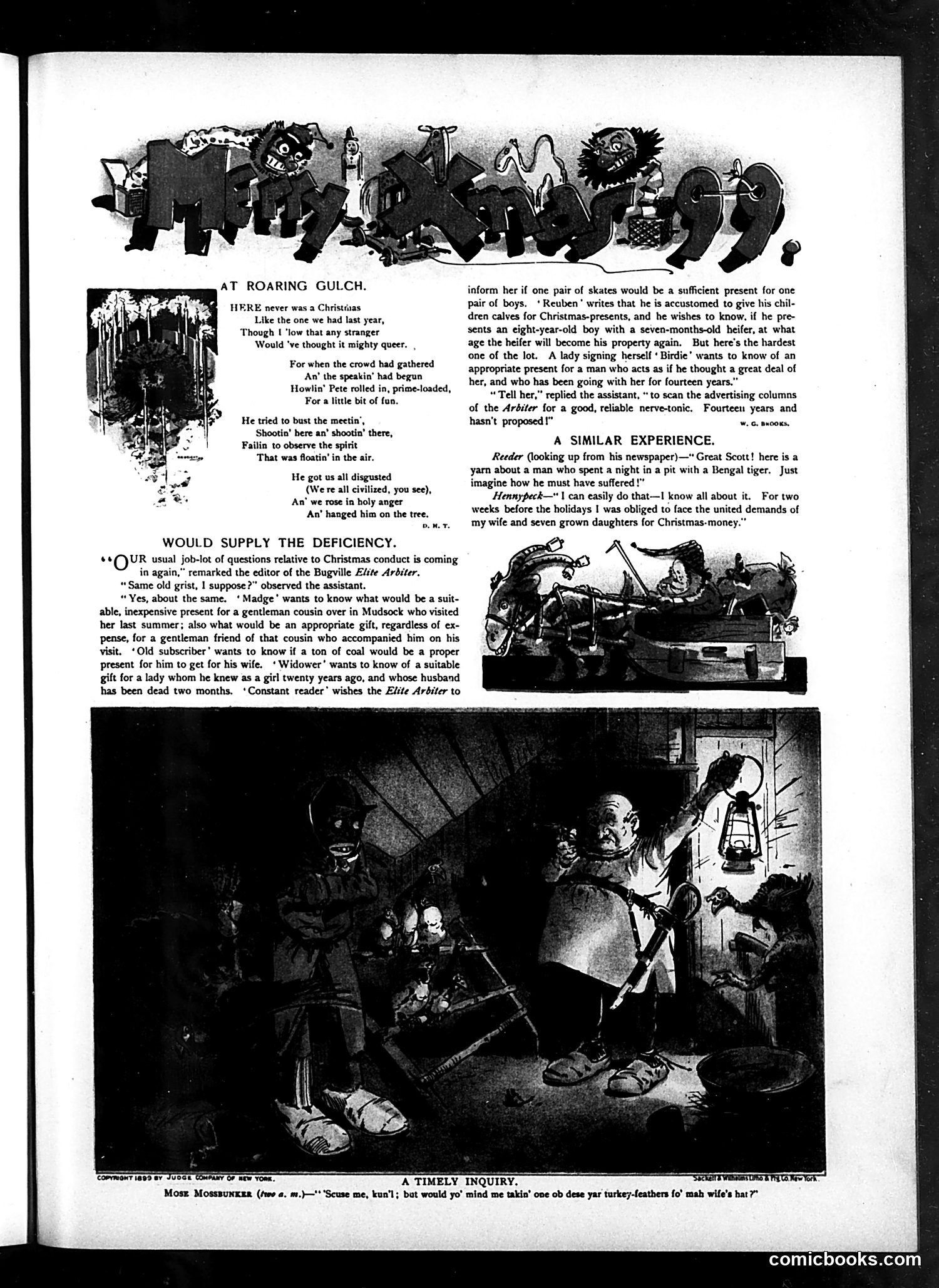 Judge — December 23, 1899 — page 9