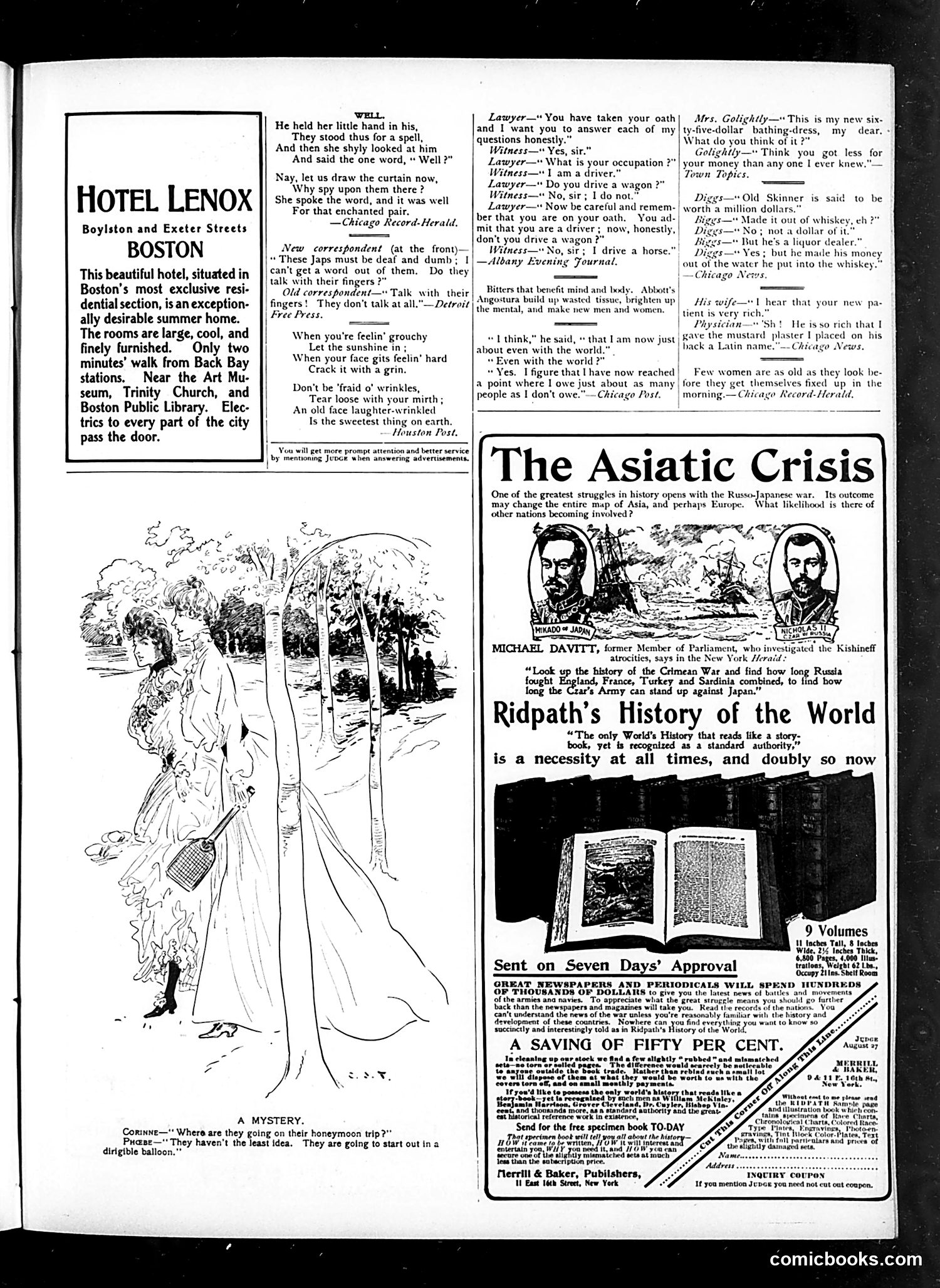 Judge — August 27, 1904 — page 13