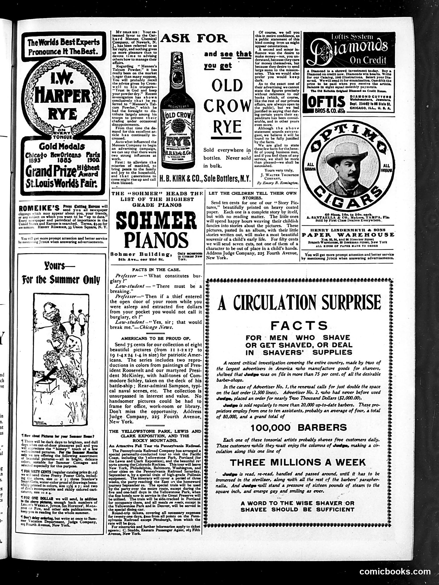 Judge — August 26, 1905 — page 13