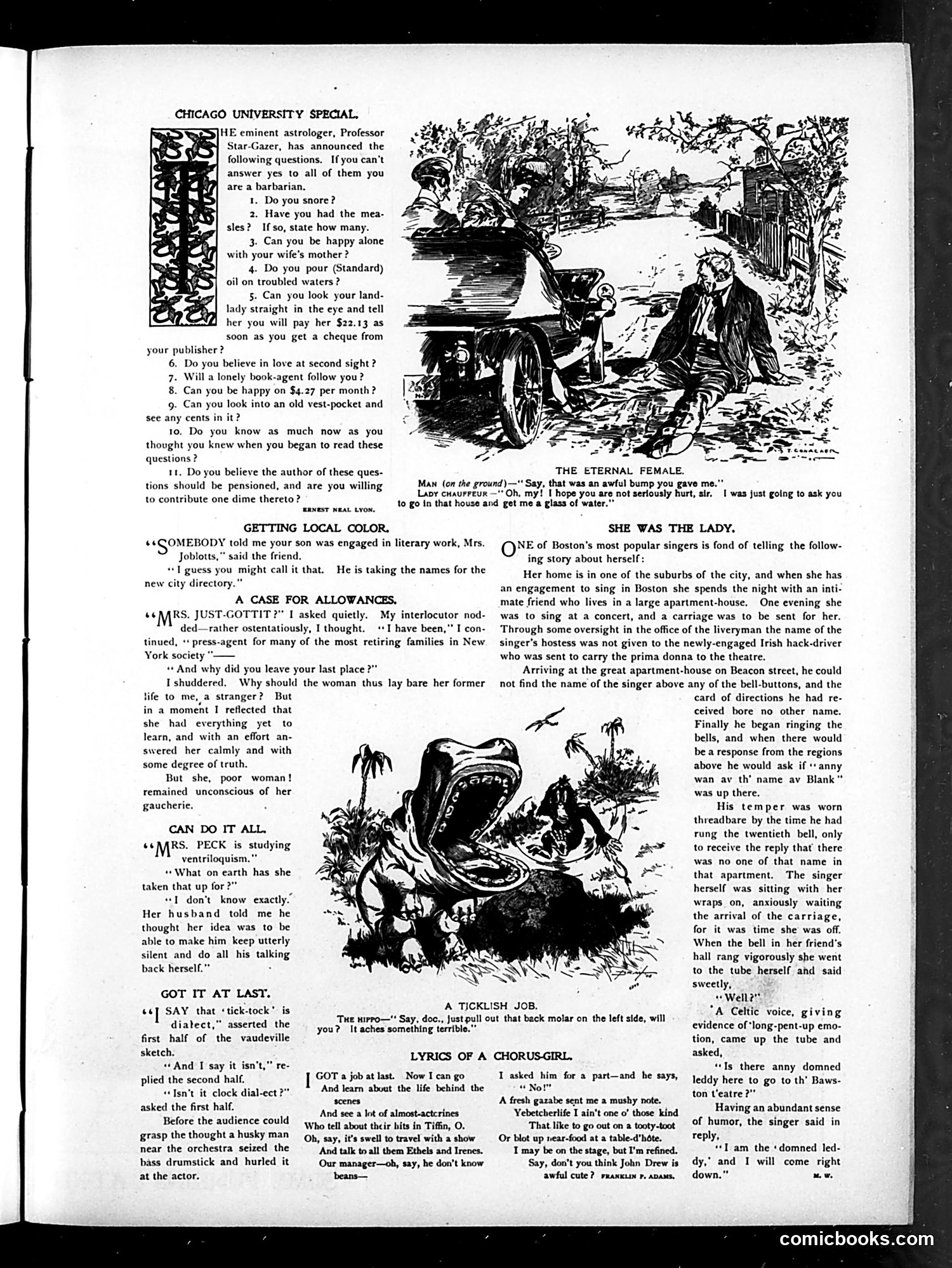 Judge — September 23, 1905 — page 7