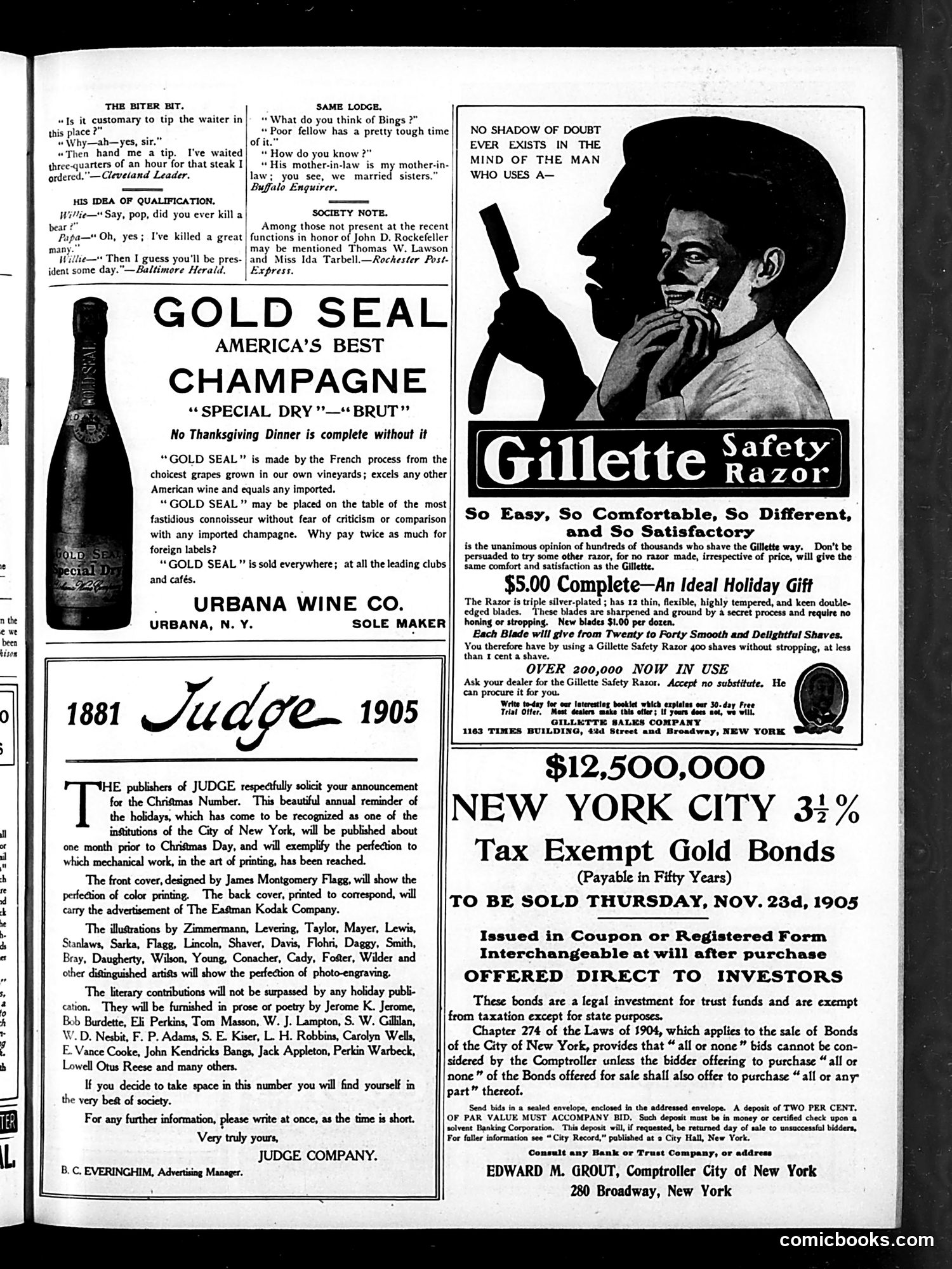 Judge — November 25, 1905 — page 13