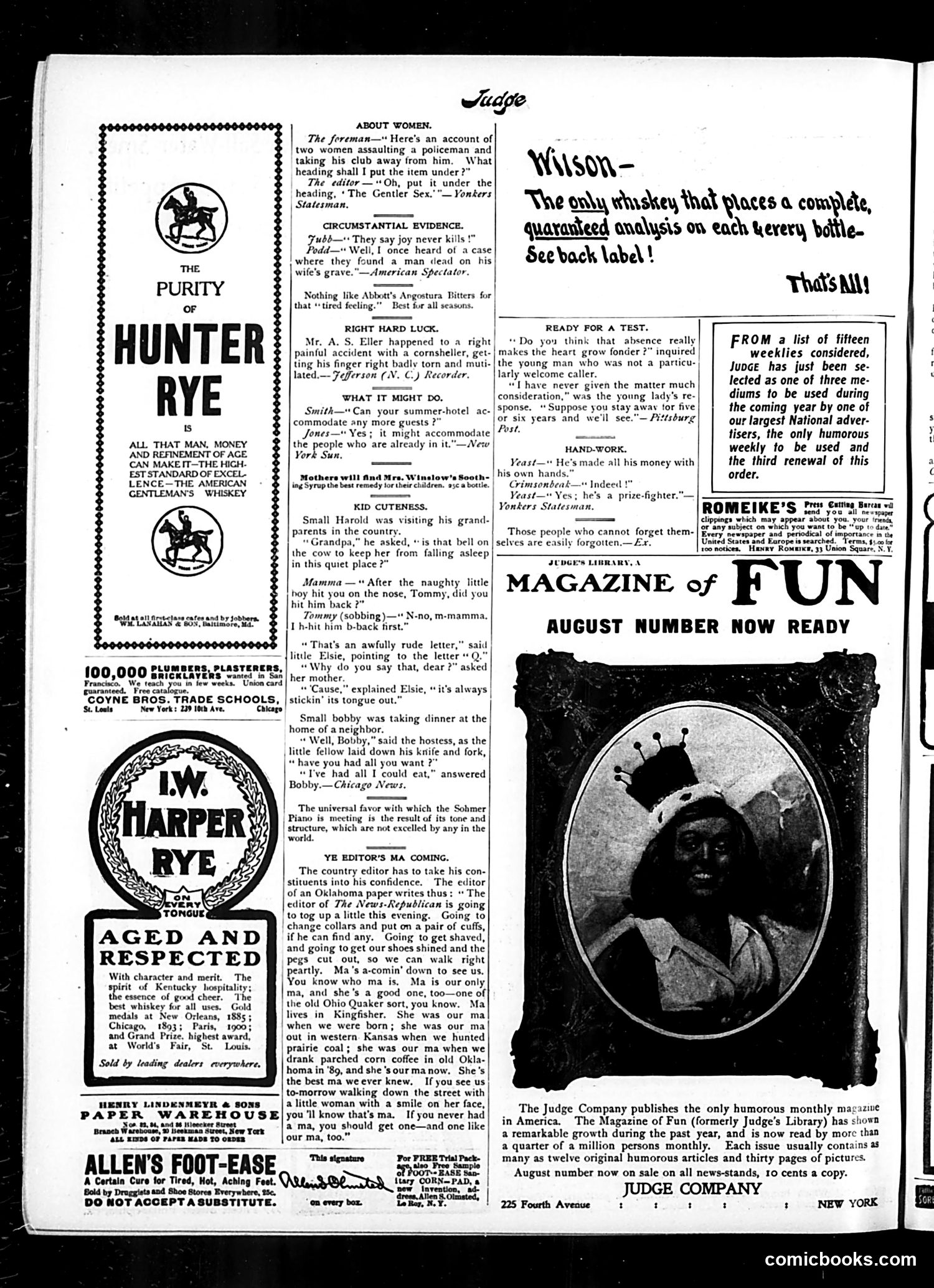 Judge — August 4, 1906 — page 12