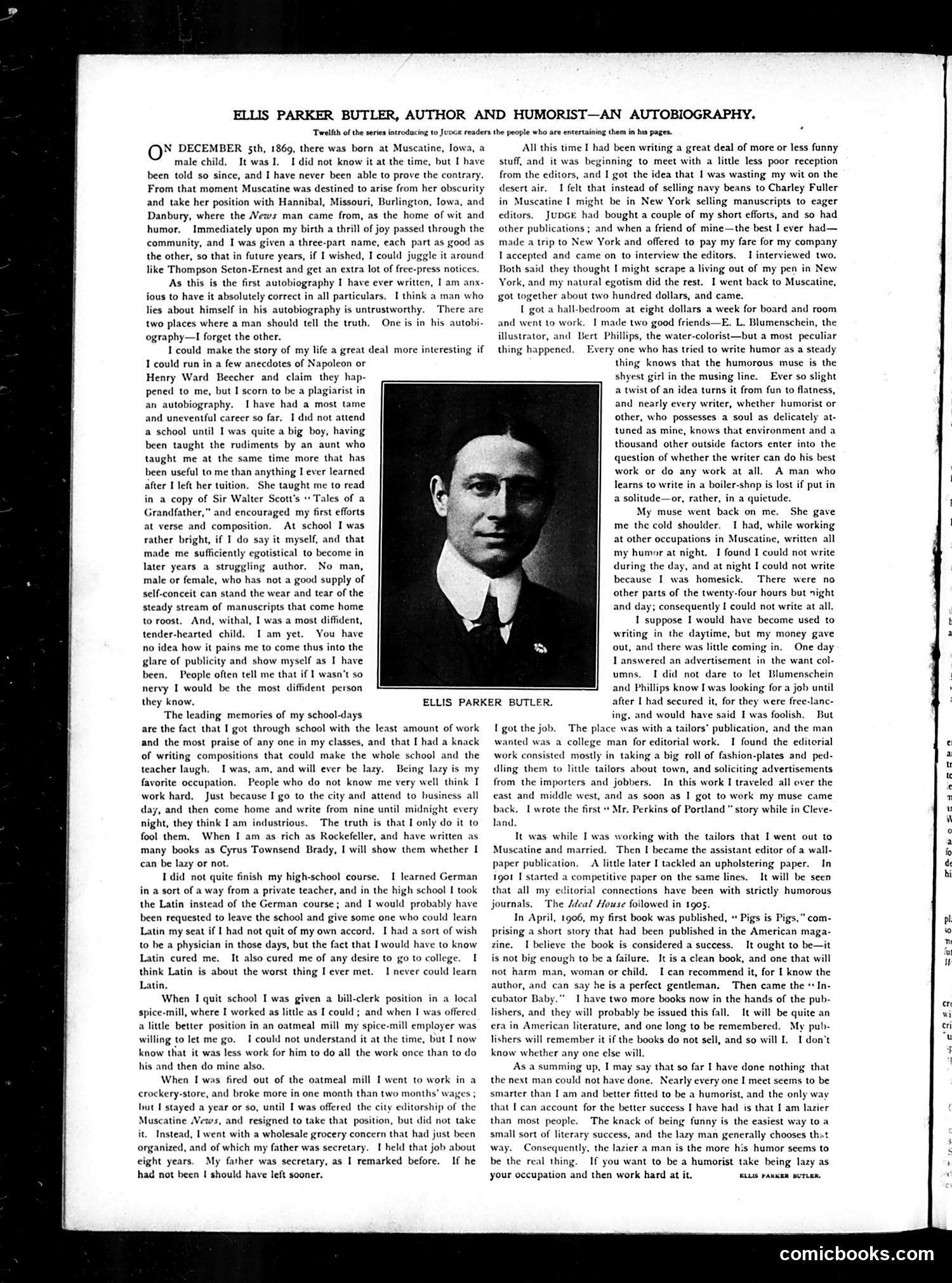 Judge — November 3, 1906 — page 10