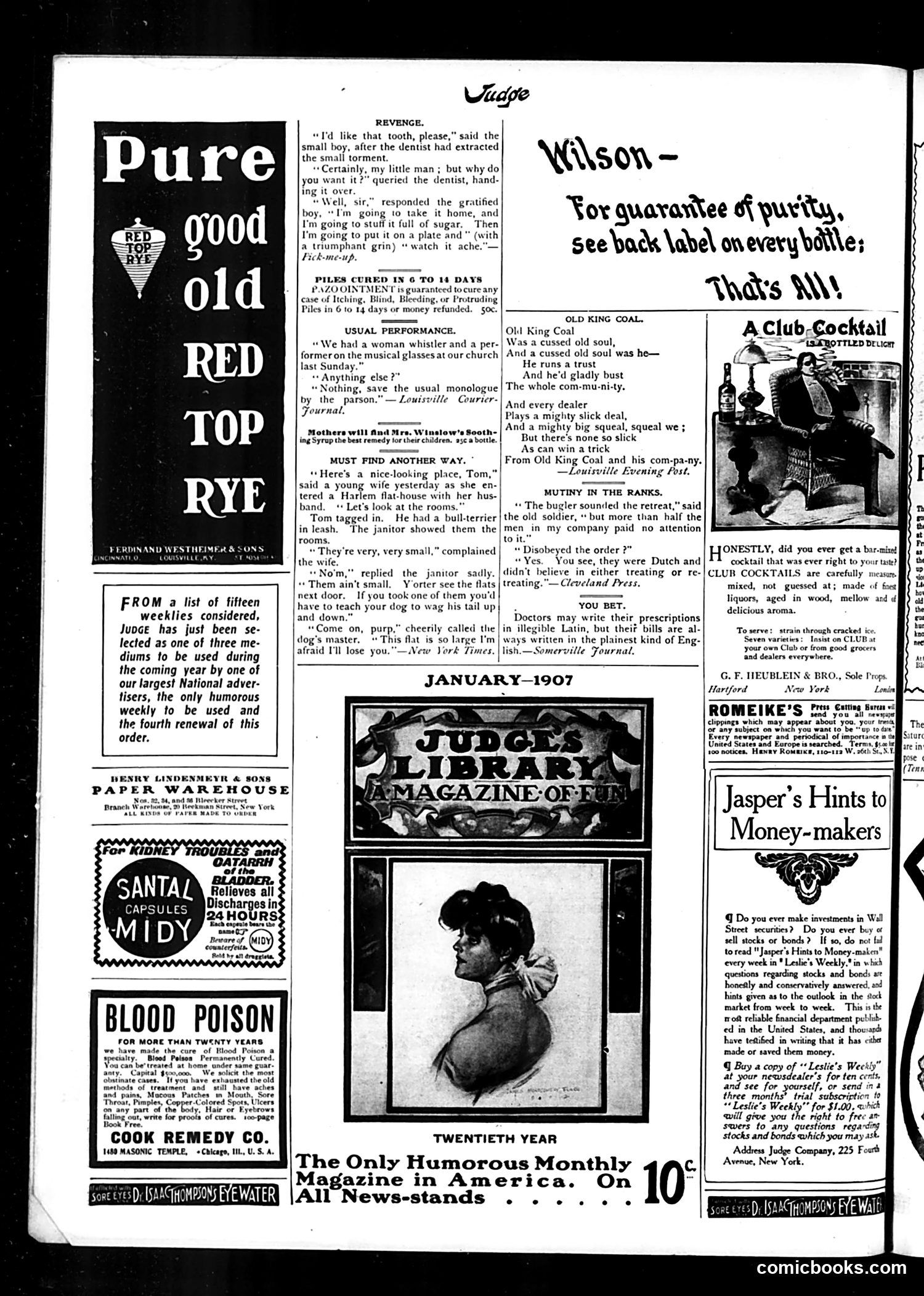 Judge — January 19, 1907 — page 12