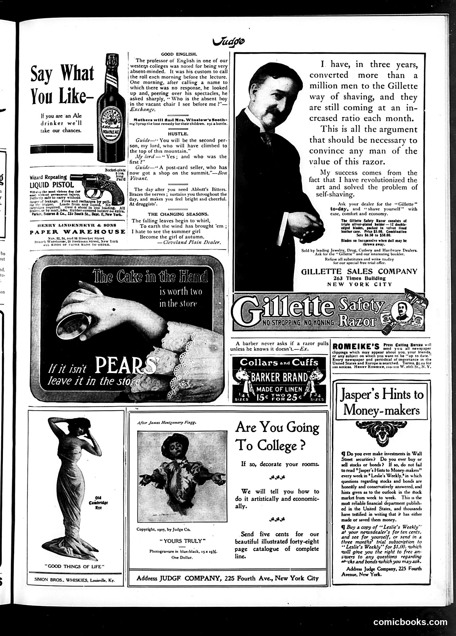 Judge — October 5, 1907 — page 13