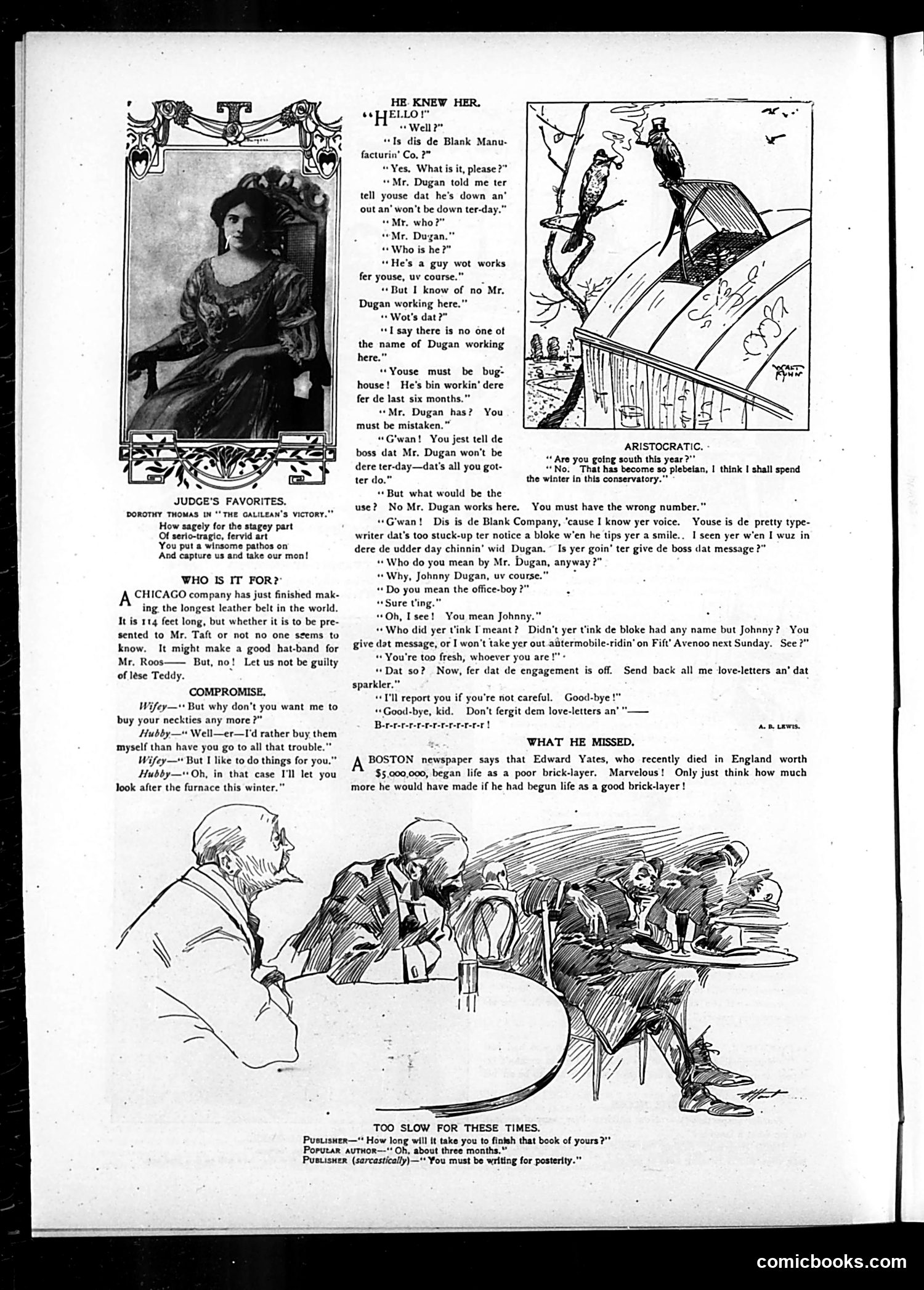 Judge — October 26, 1907 — page 4
