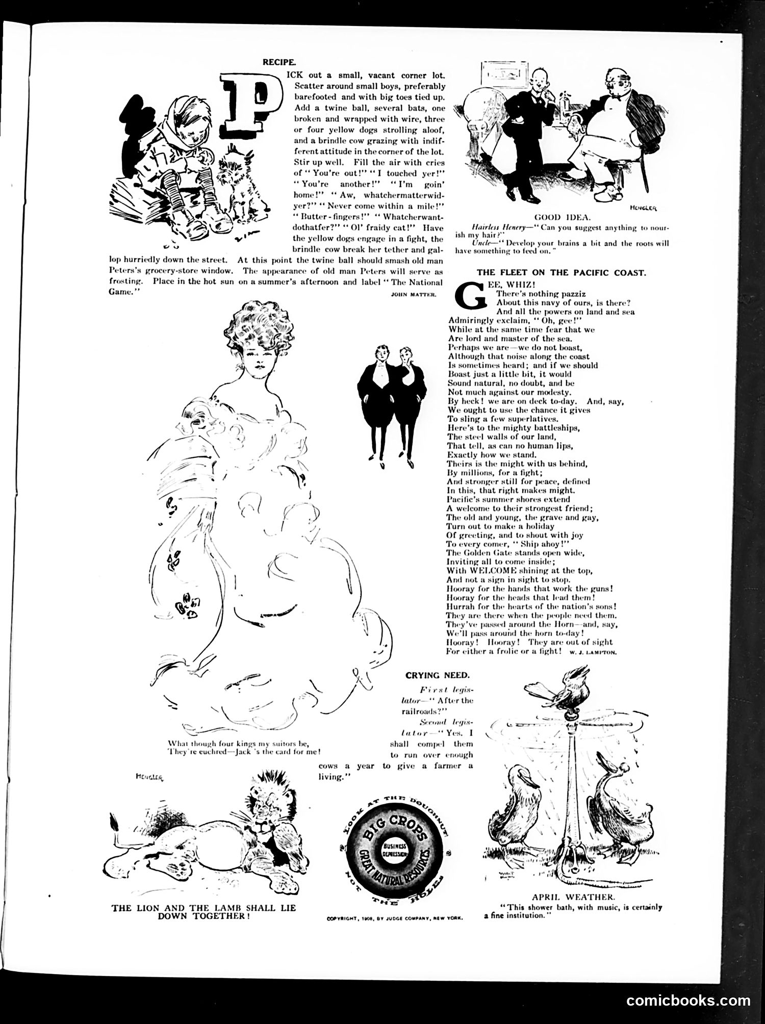 Judge — April 25, 1908 — page 9