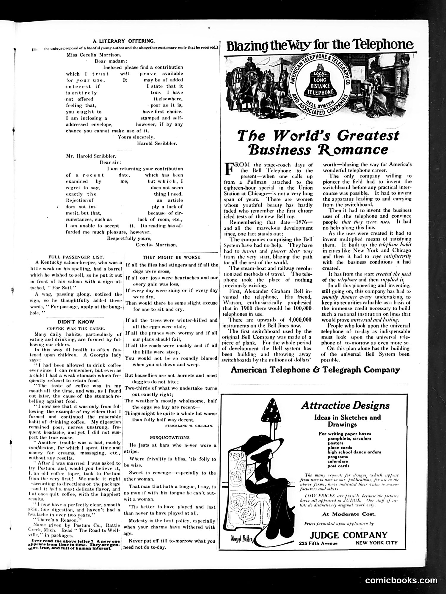 Judge — February 6, 1909 — page 11
