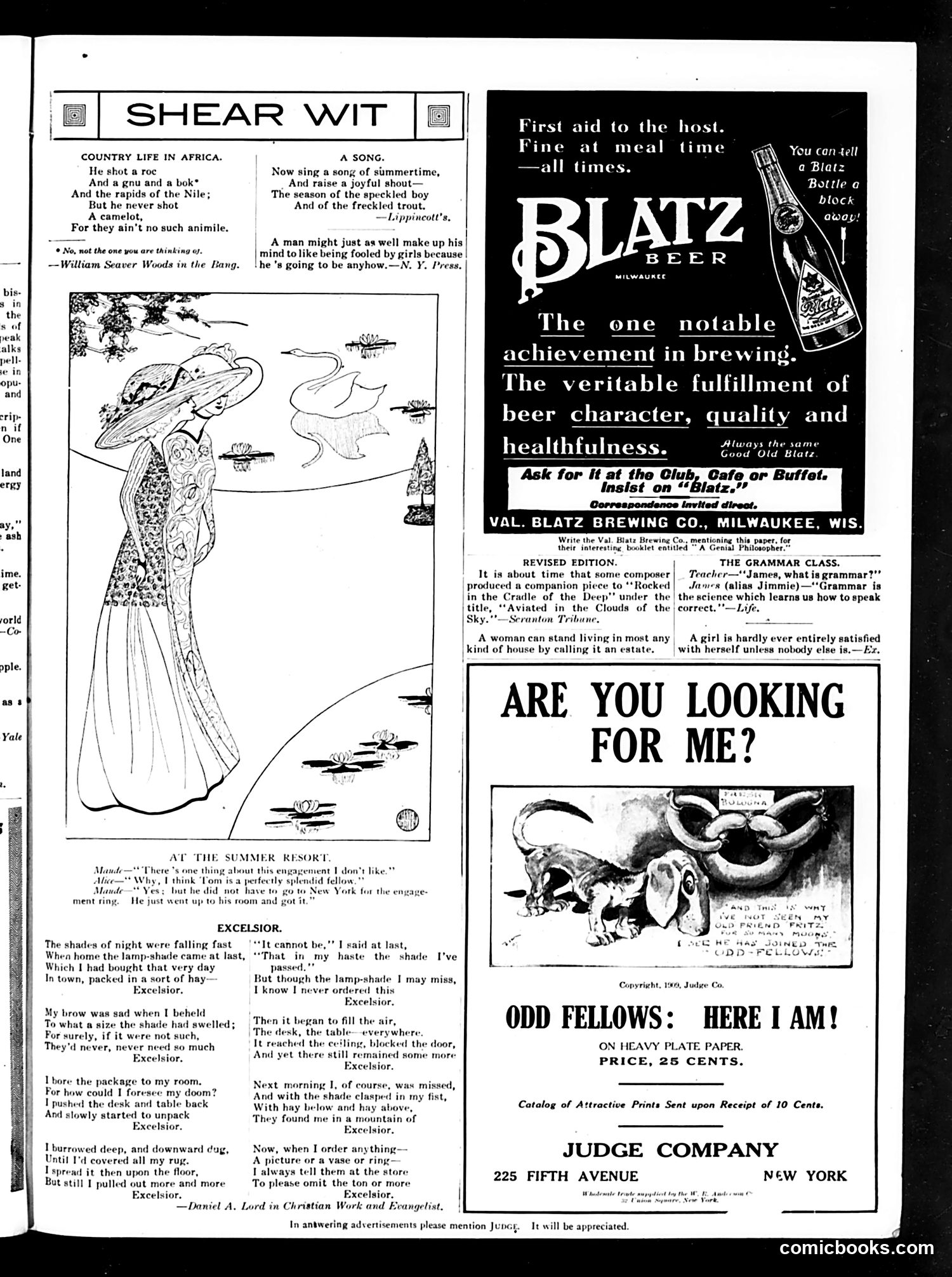 Judge — July 3, 1909 — page 13