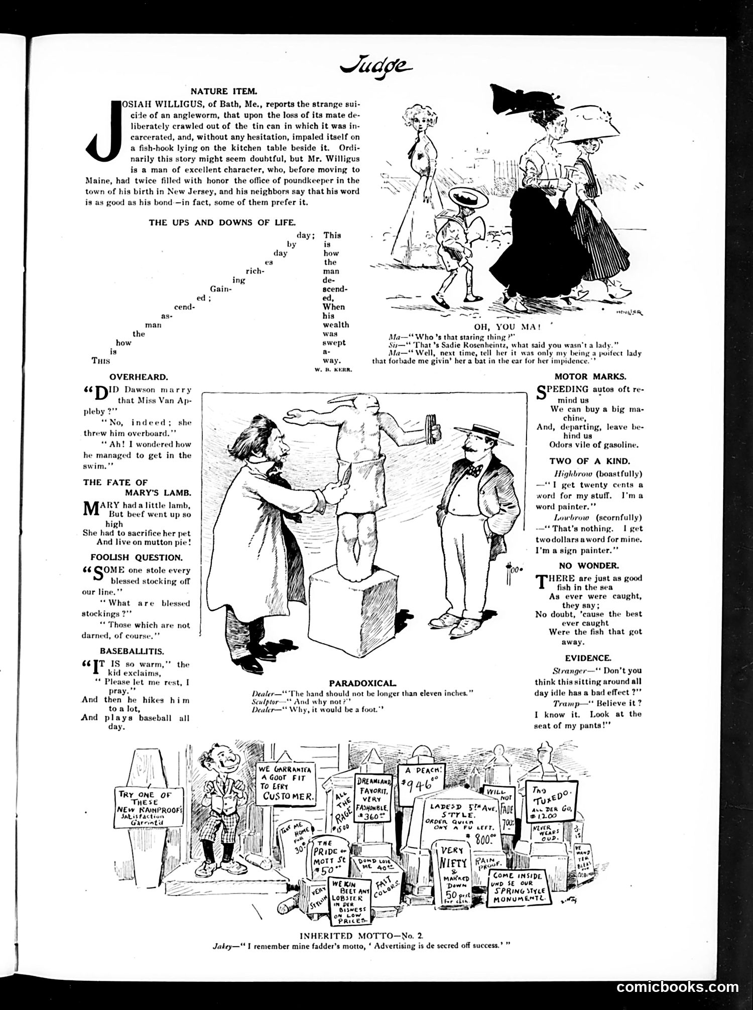Judge — August 7, 1909 — page 5