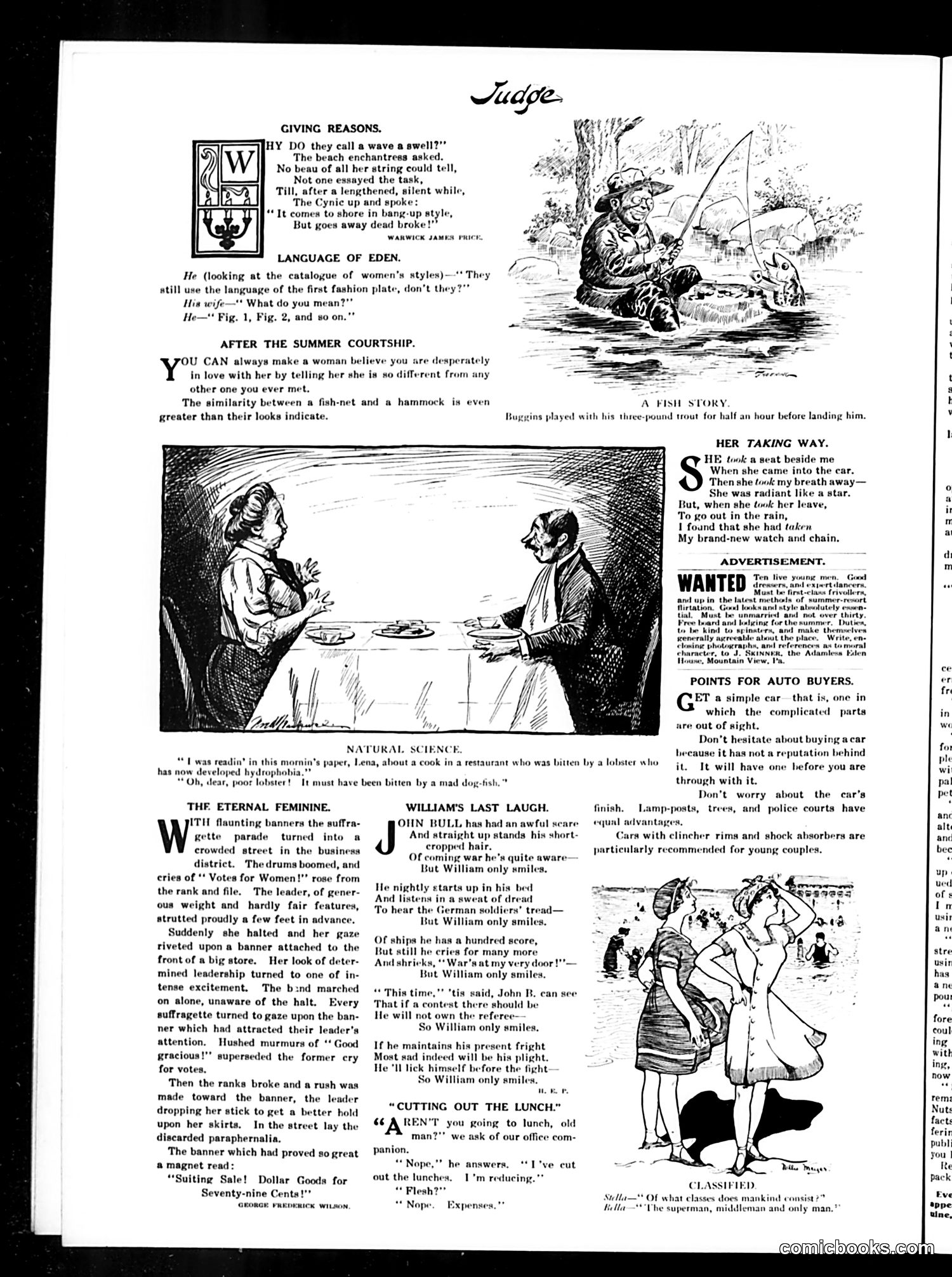 Judge — August 7, 1909 — page 10