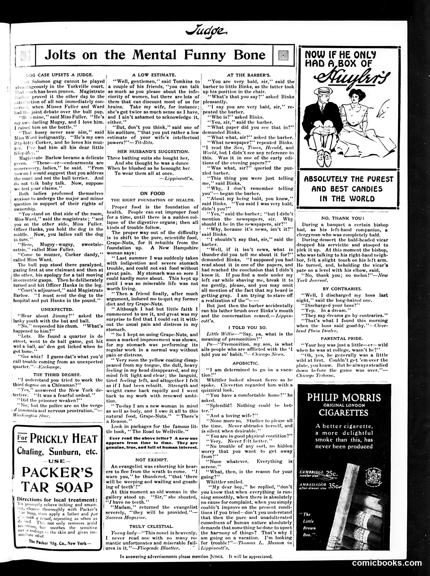 Judge — August 14, 1909 — page 11