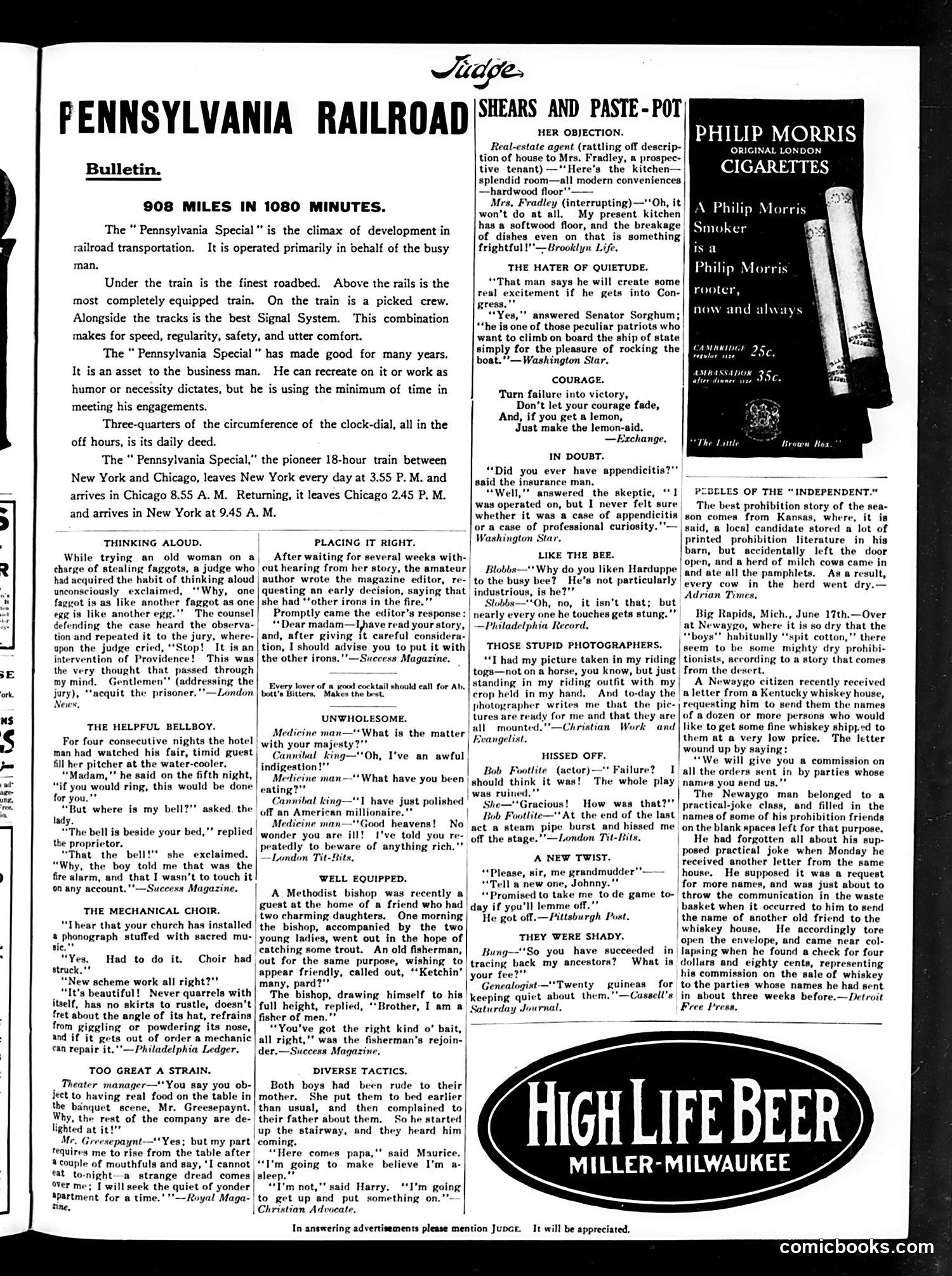Judge — August 21, 1909 — page 13