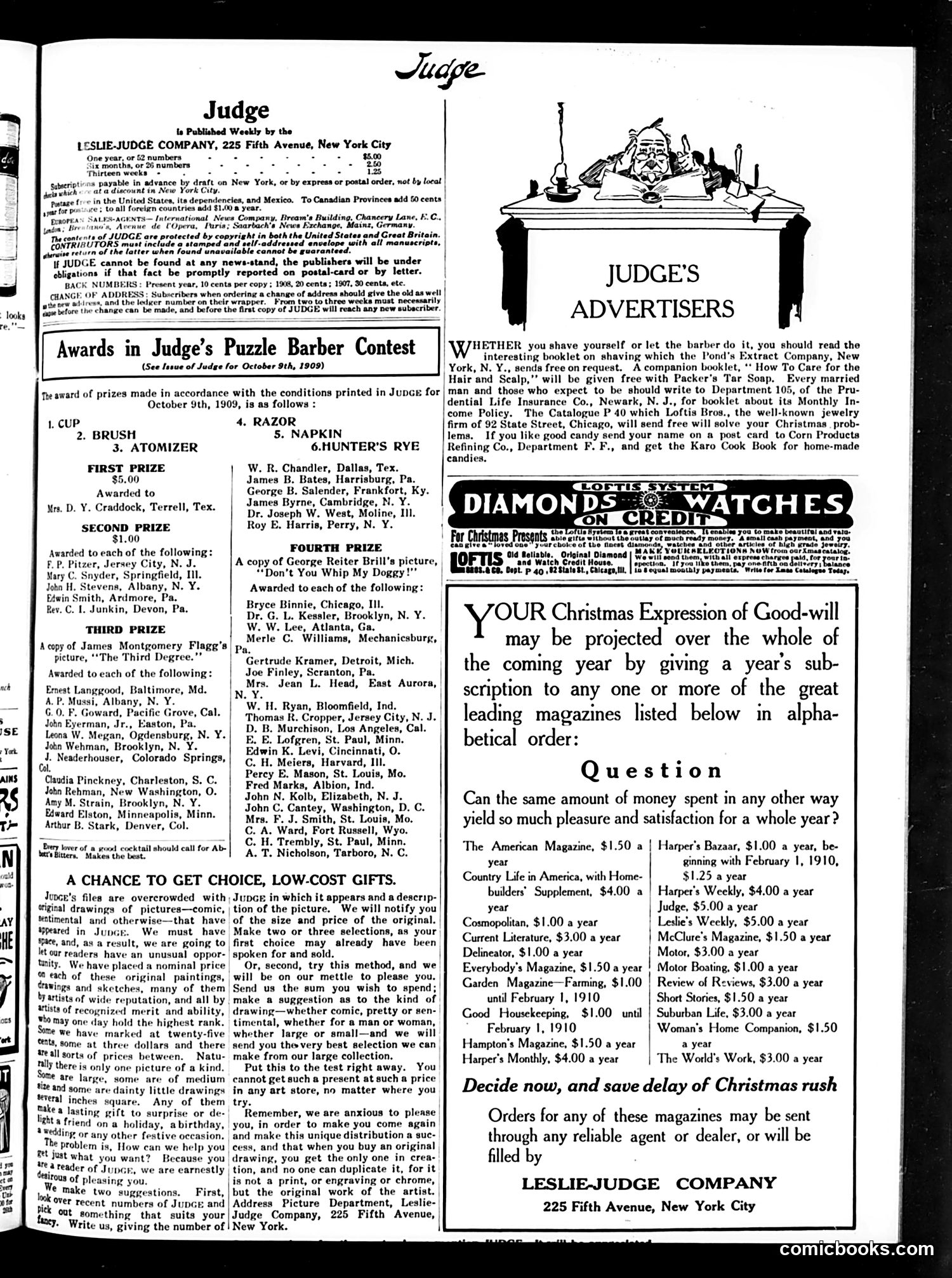 Judge — December 11, 1909 — page 15
