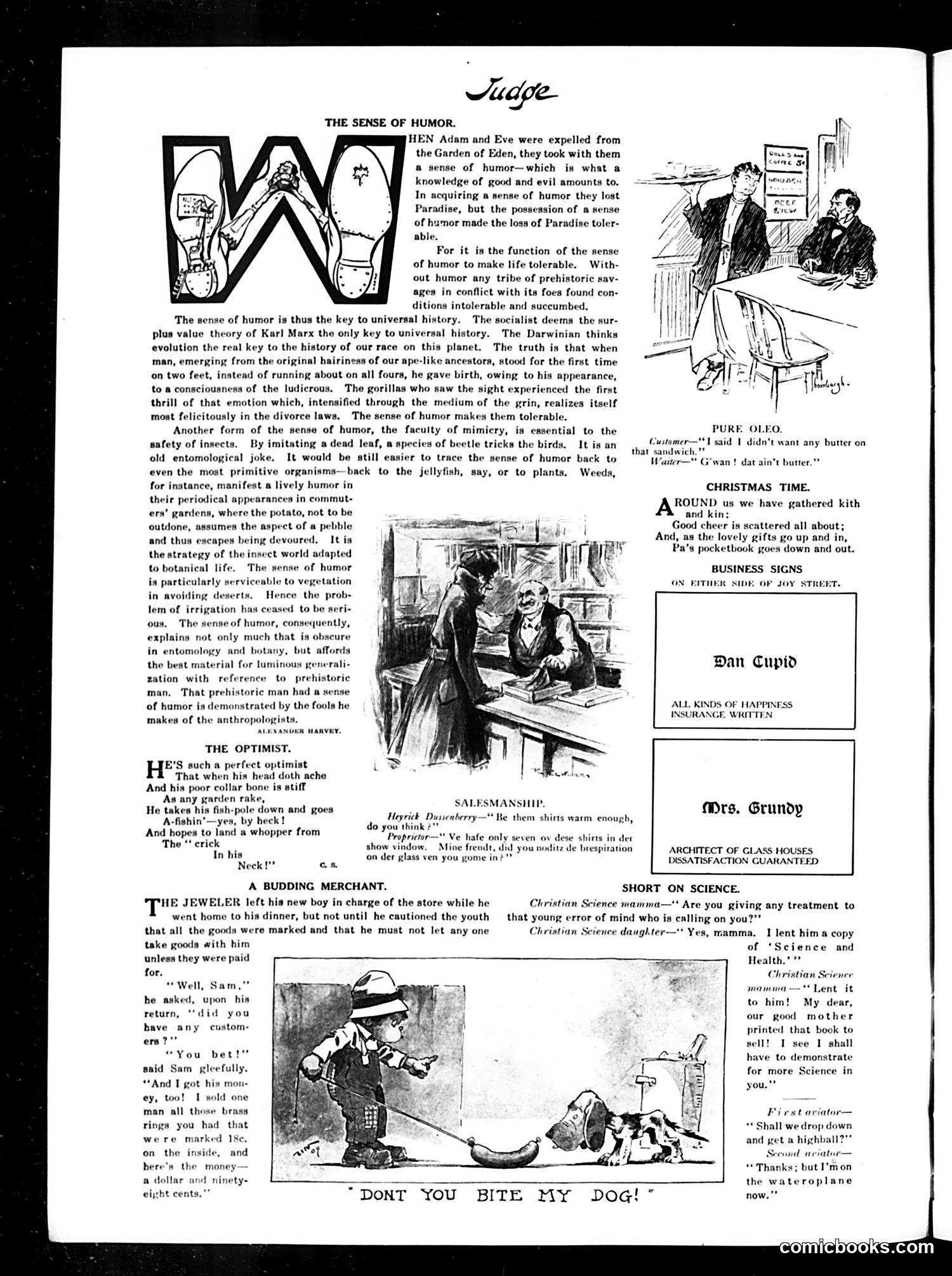 Judge — December 18, 1909 — page 6