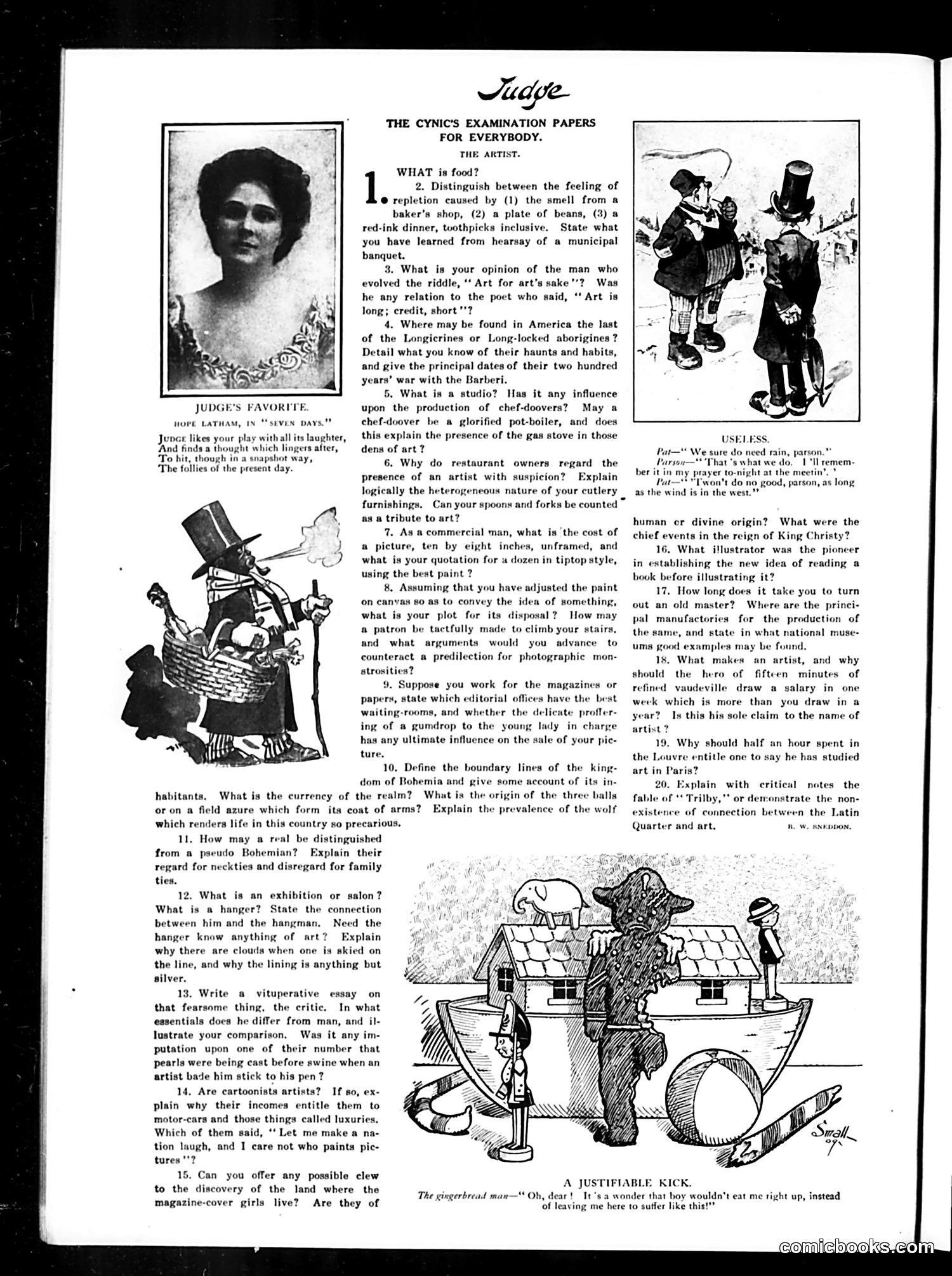 Judge — December 25, 1909 — page 4