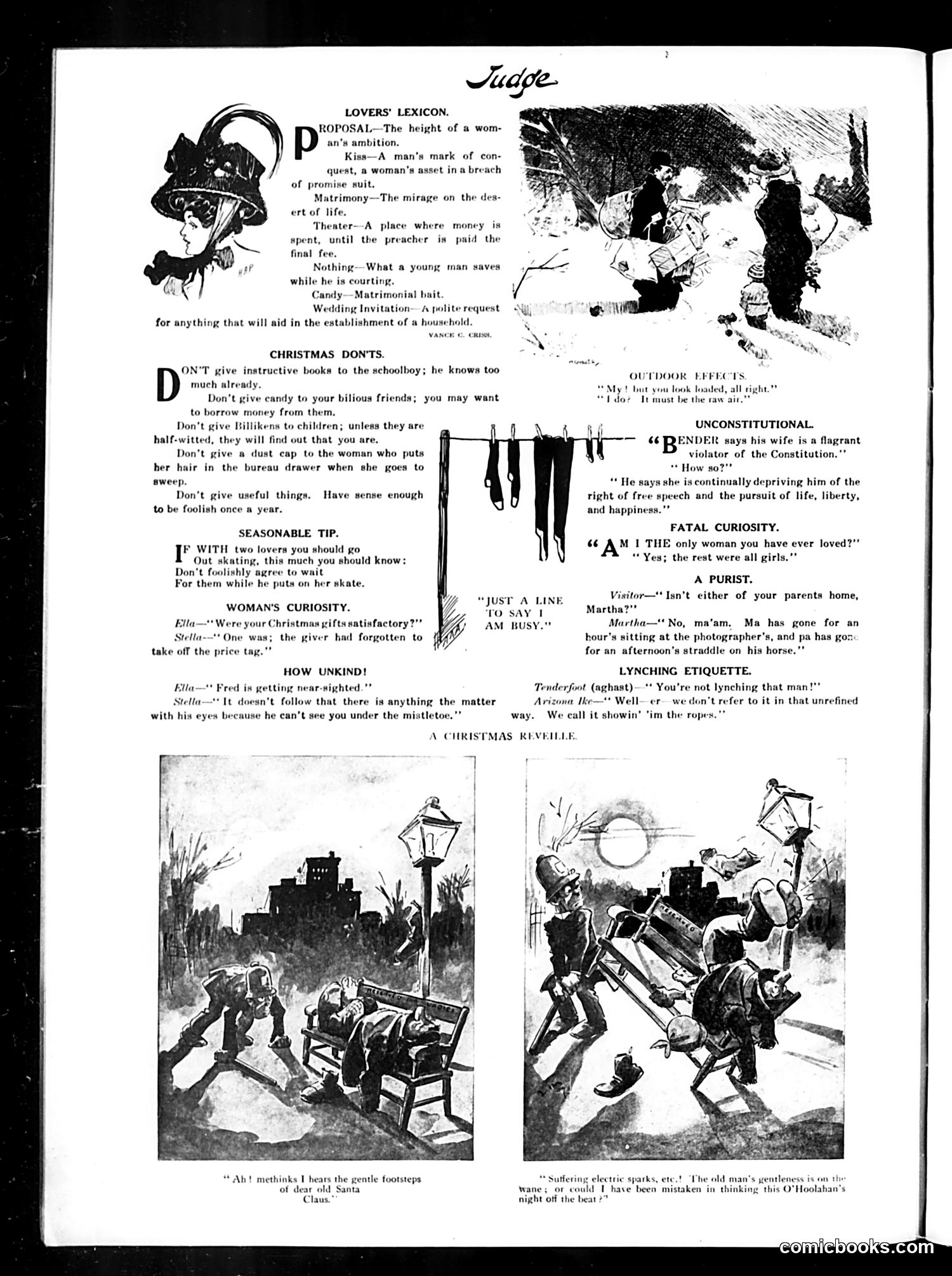Judge — December 25, 1909 — page 6