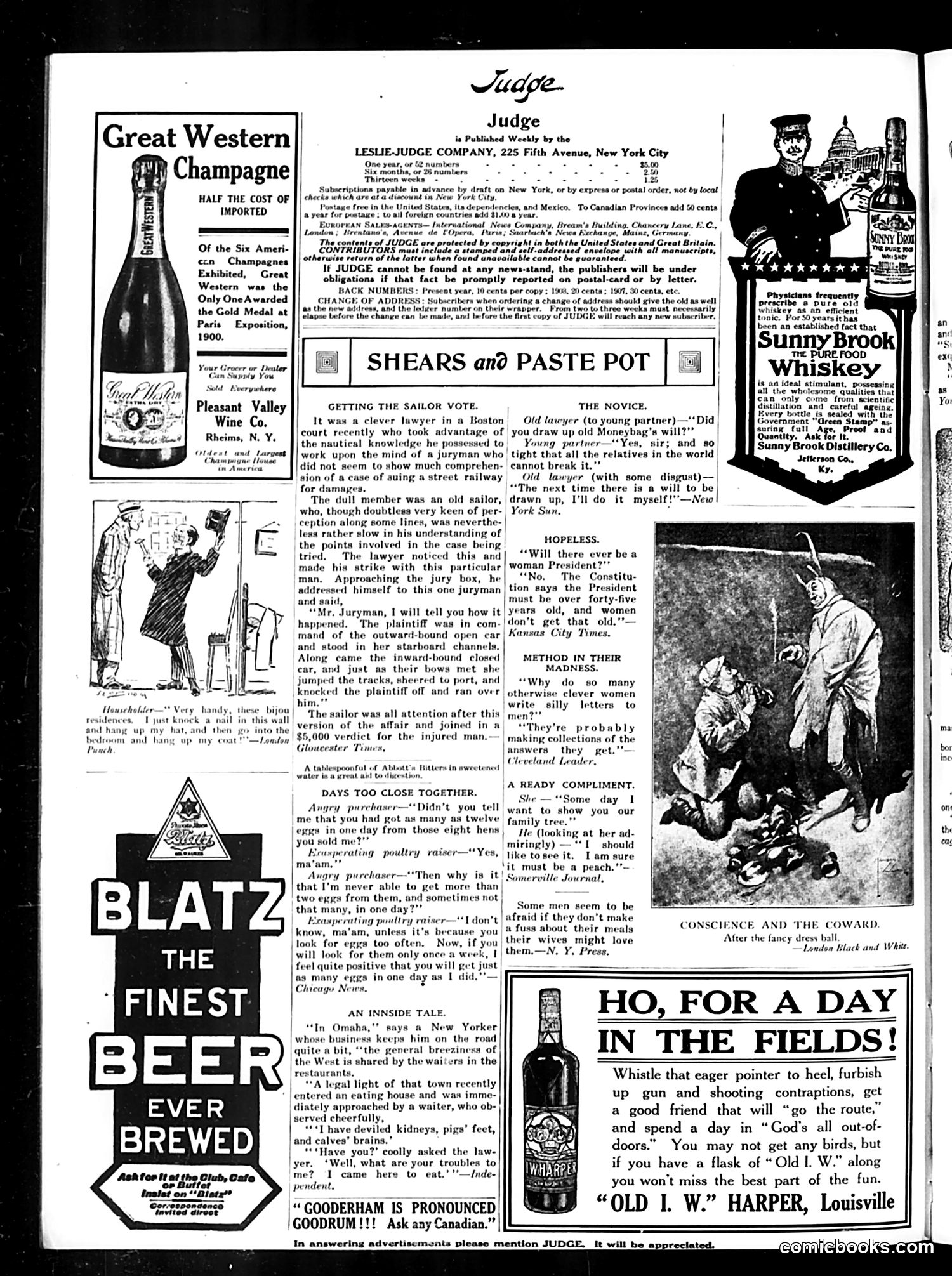 Judge — December 25, 1909 — page 12
