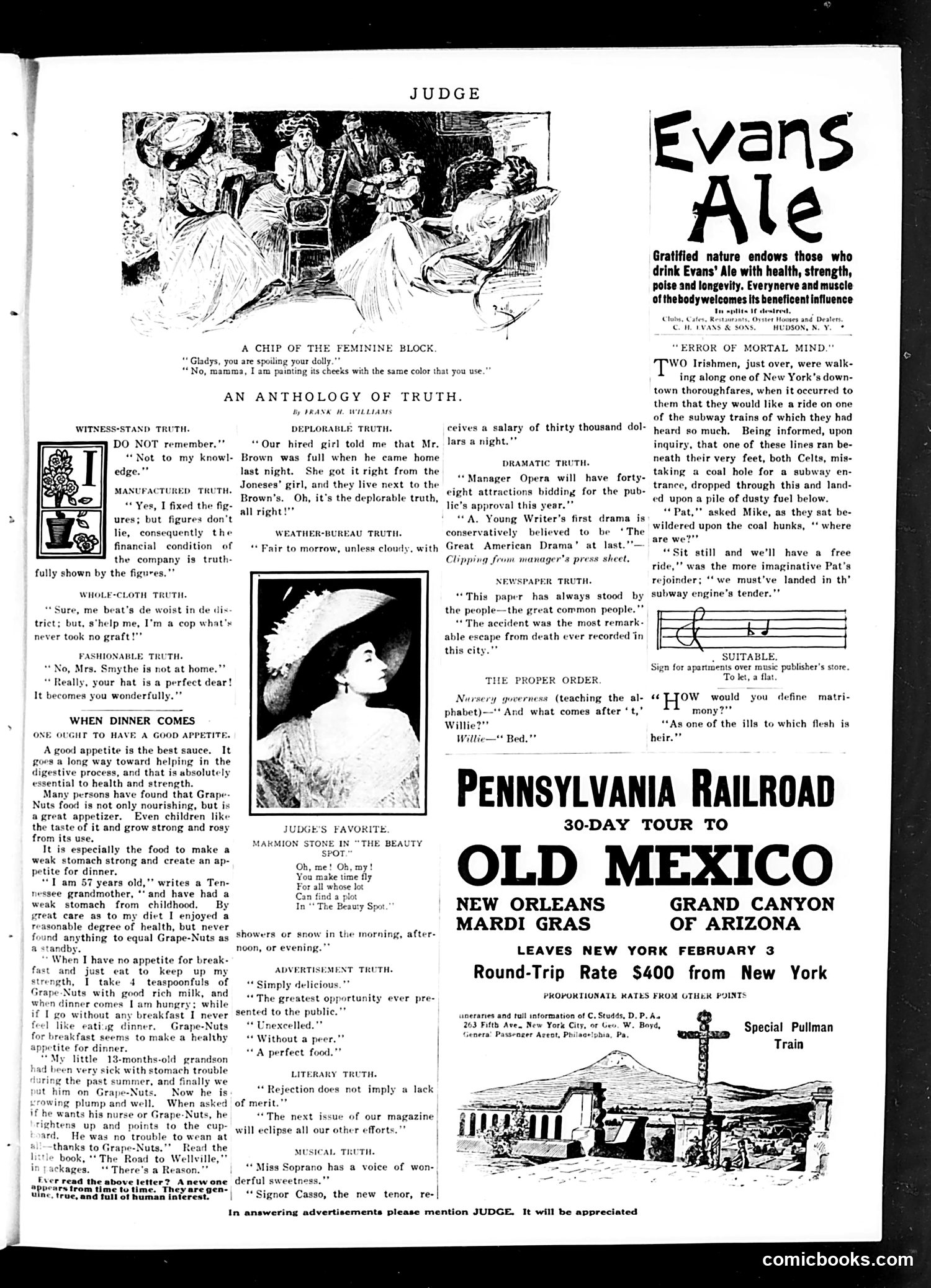 Judge — January 22, 1910 — page 13