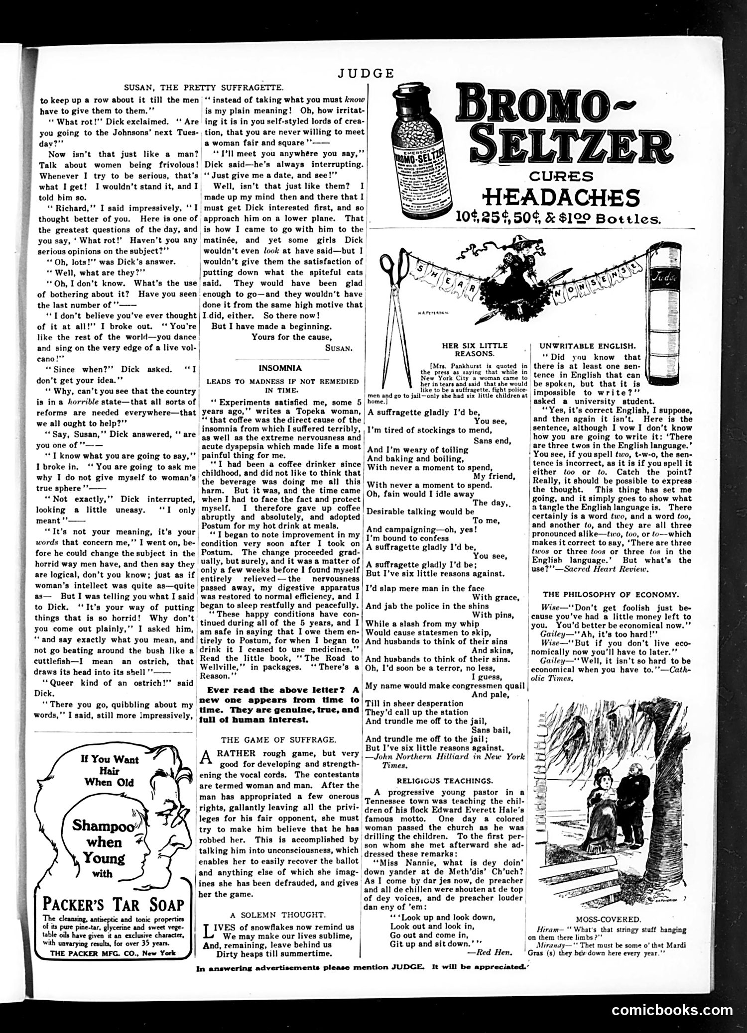 Judge — January 29, 1910 — page 13