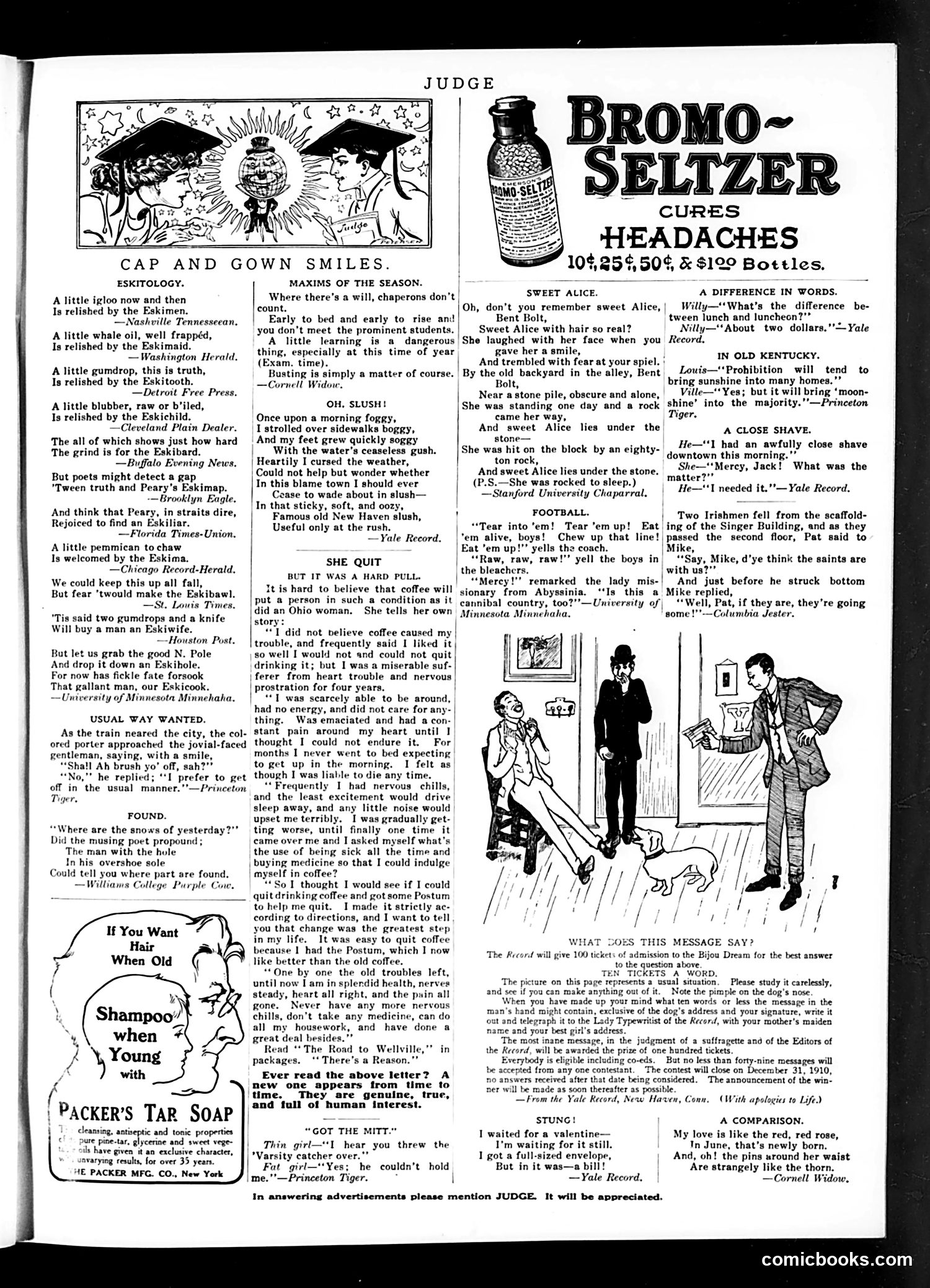 Judge — February 26, 1910 — page 13