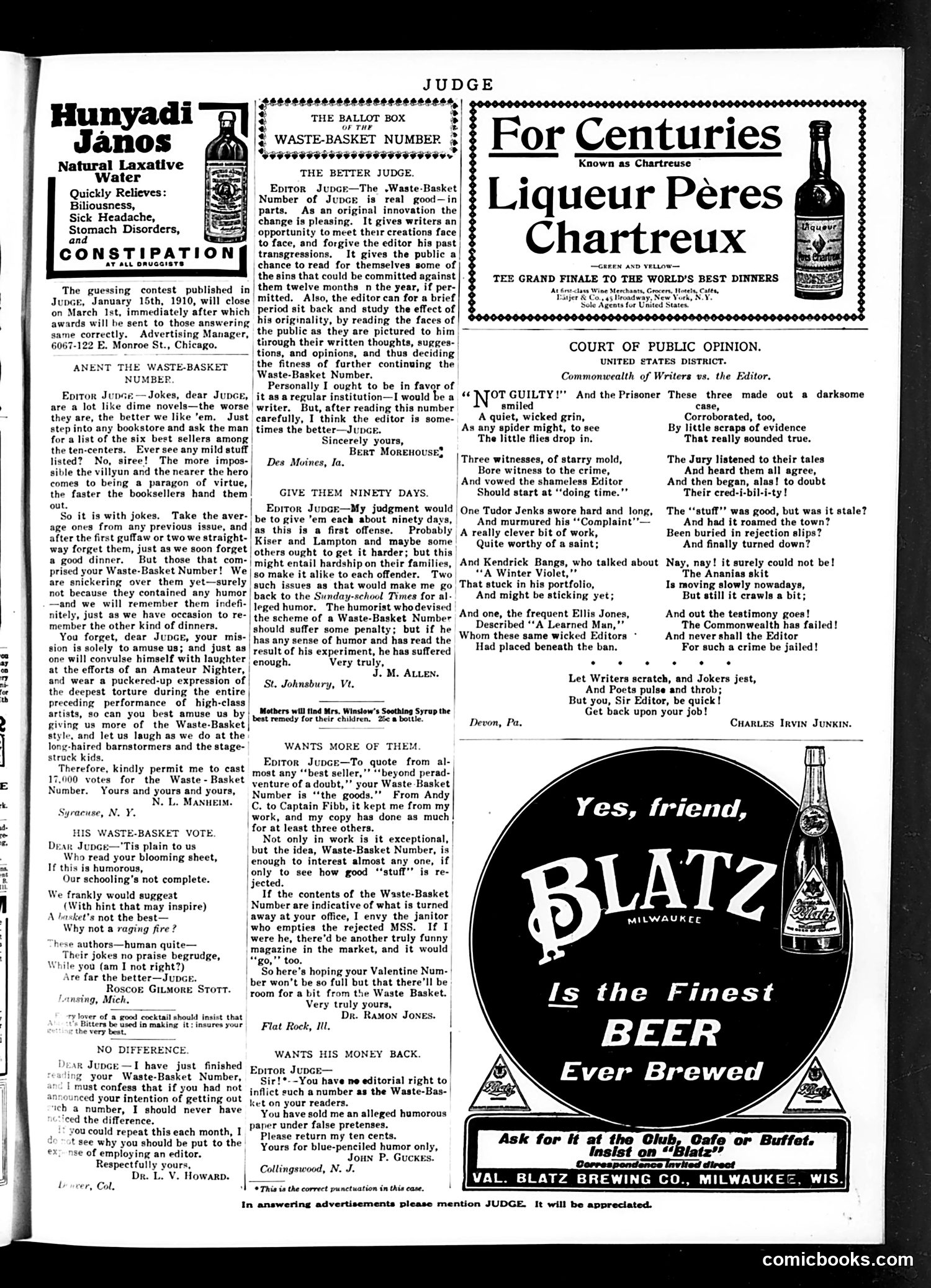 Judge — February 26, 1910 — page 15