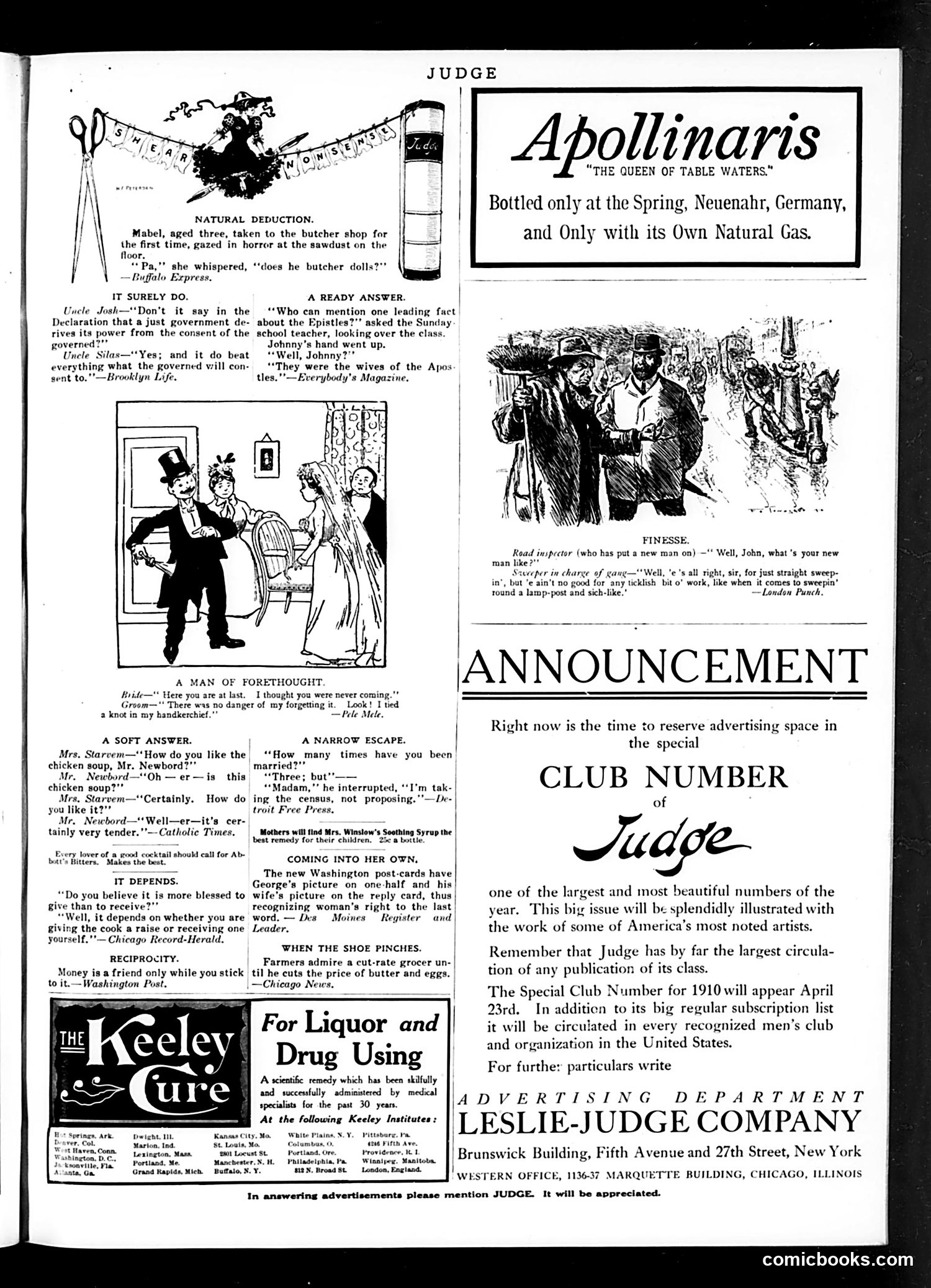 Judge — April 2, 1910 — page 15