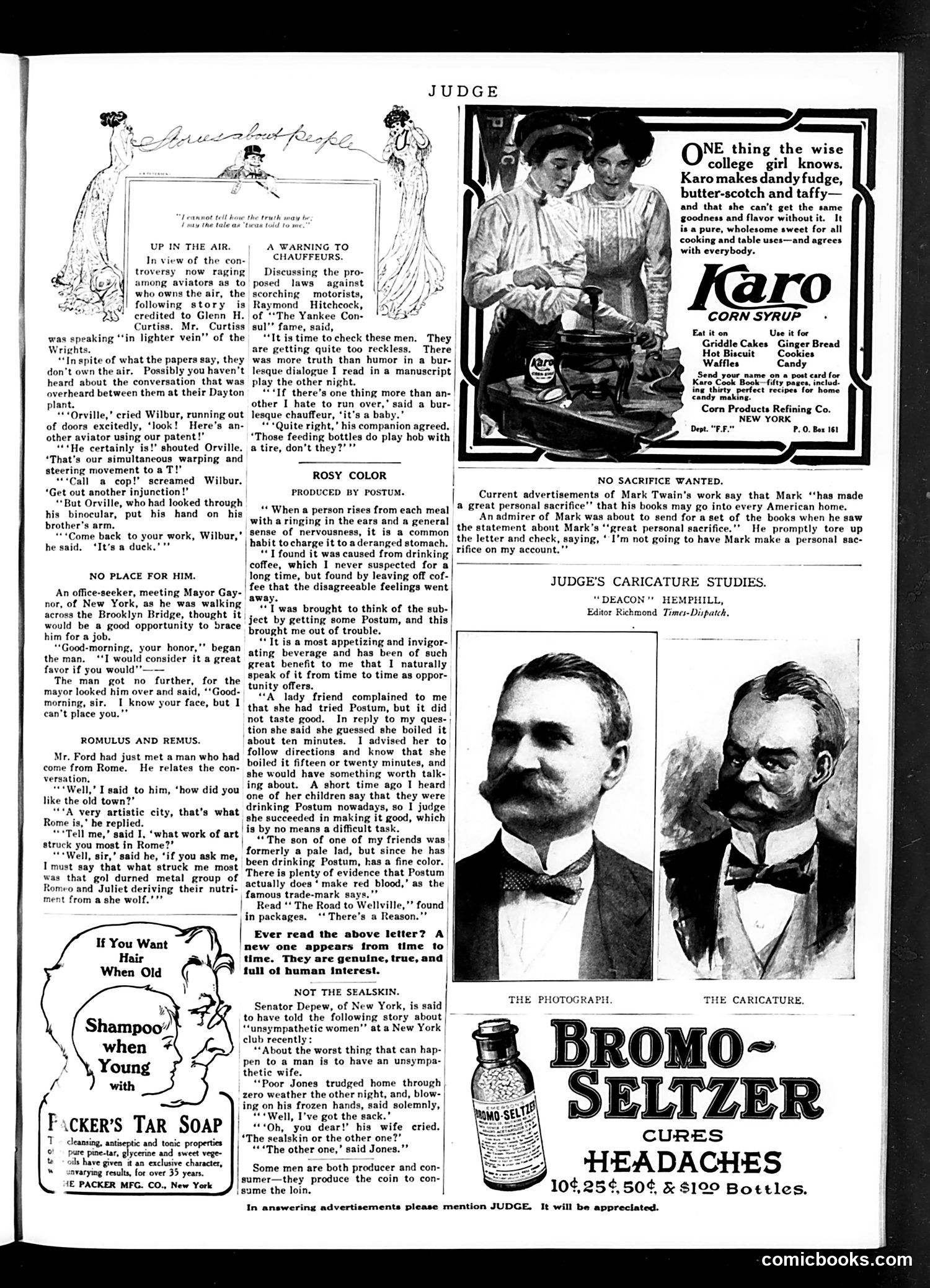 Judge — April 9, 1910 — page 13