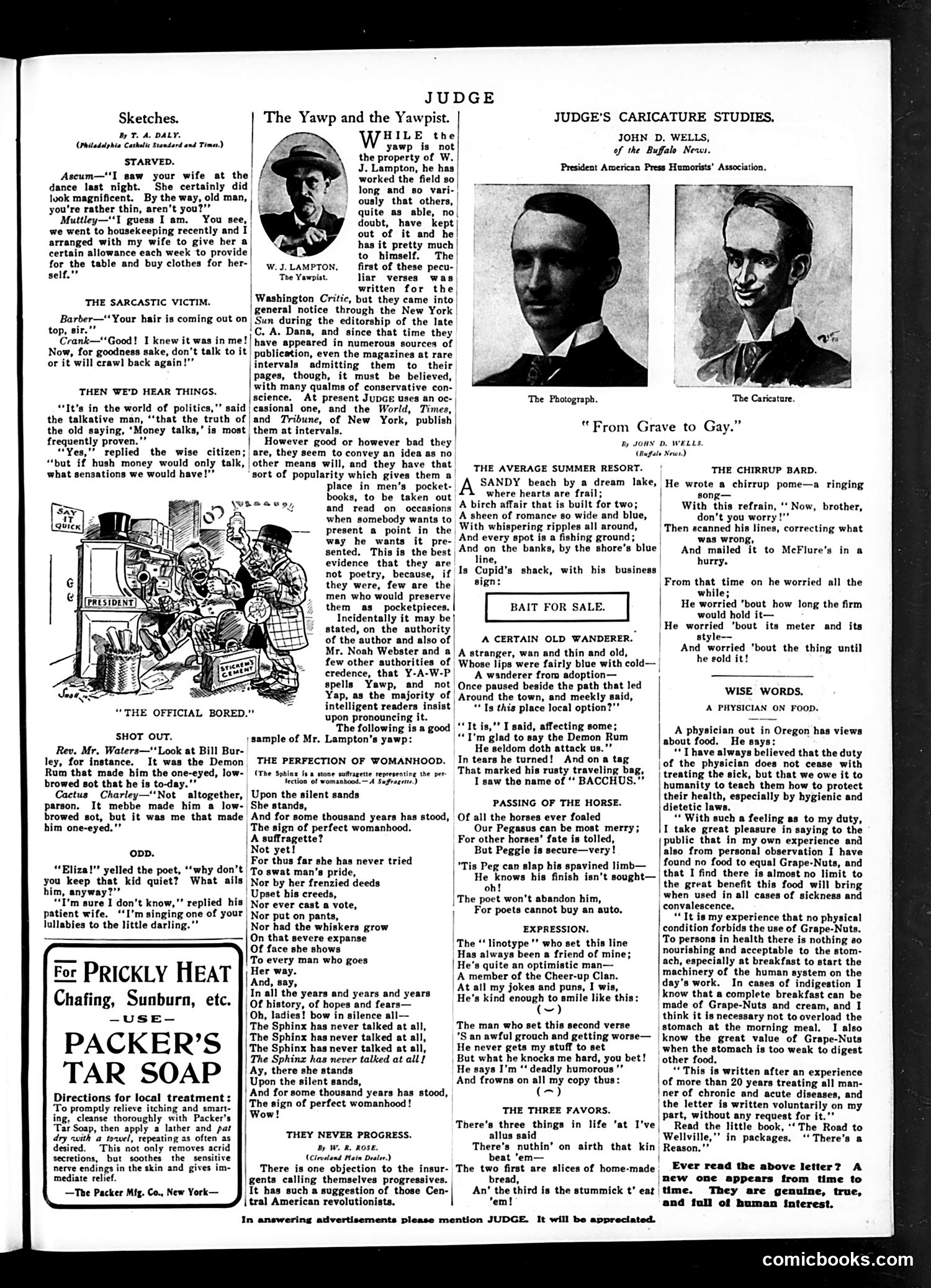 Judge — July 30, 1910 — page 13