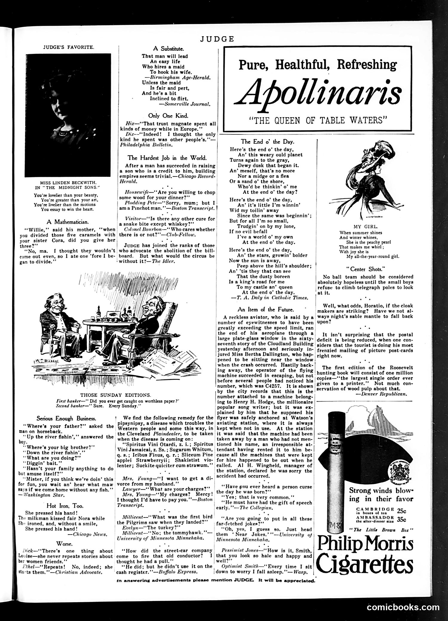 Judge — August 6, 1910 — page 13
