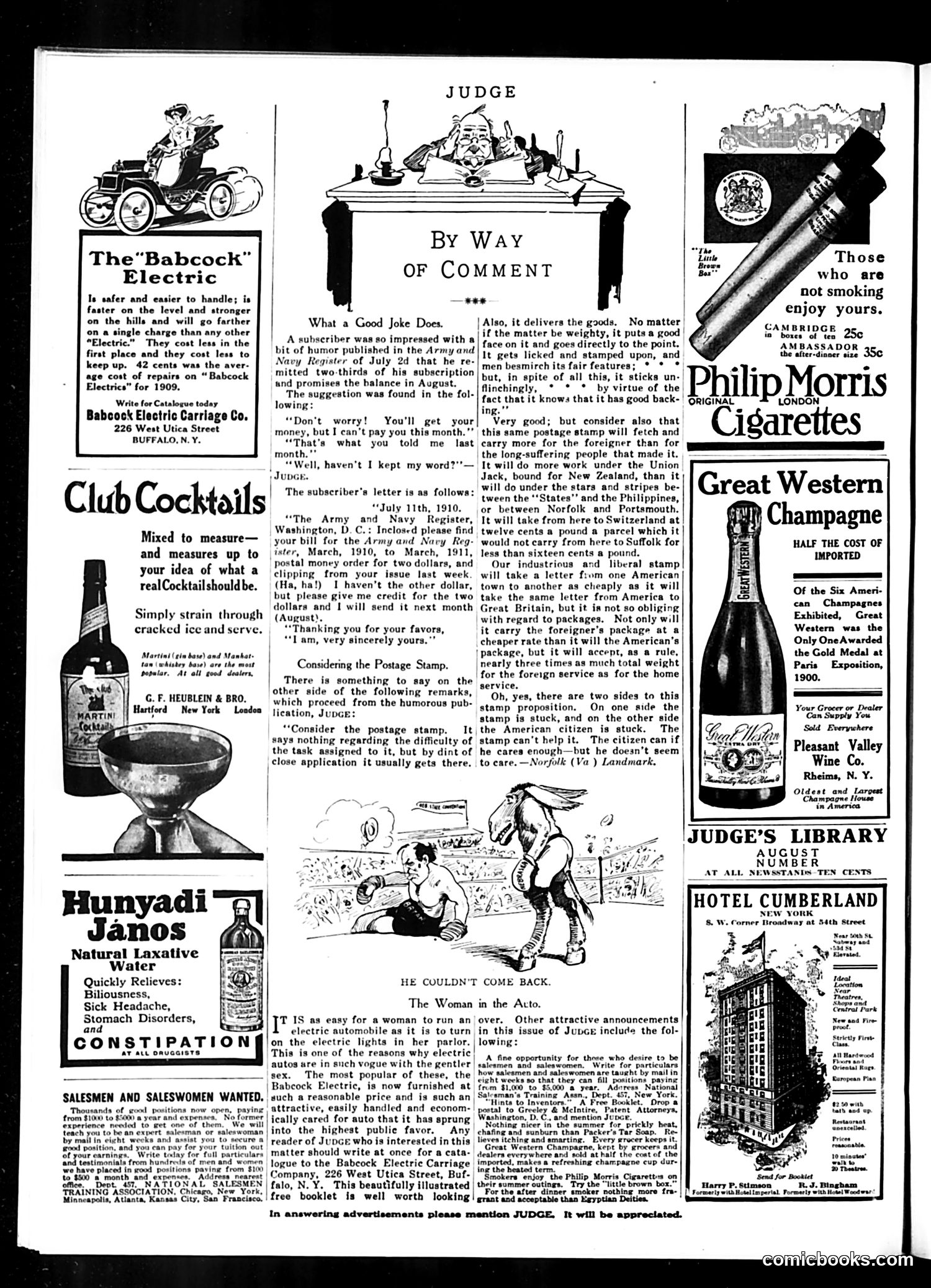 Judge — August 13, 1910 — page 2