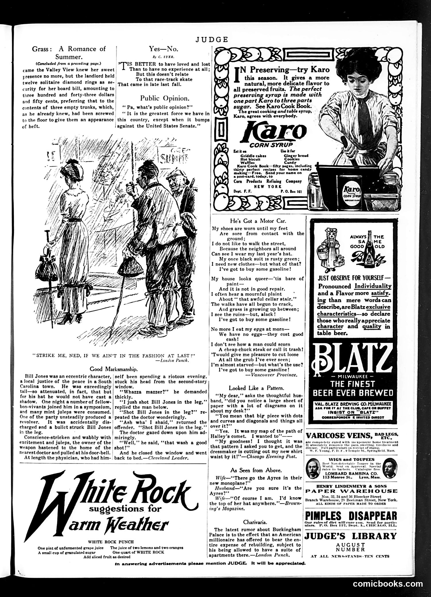 Judge — August 20, 1910 — page 13