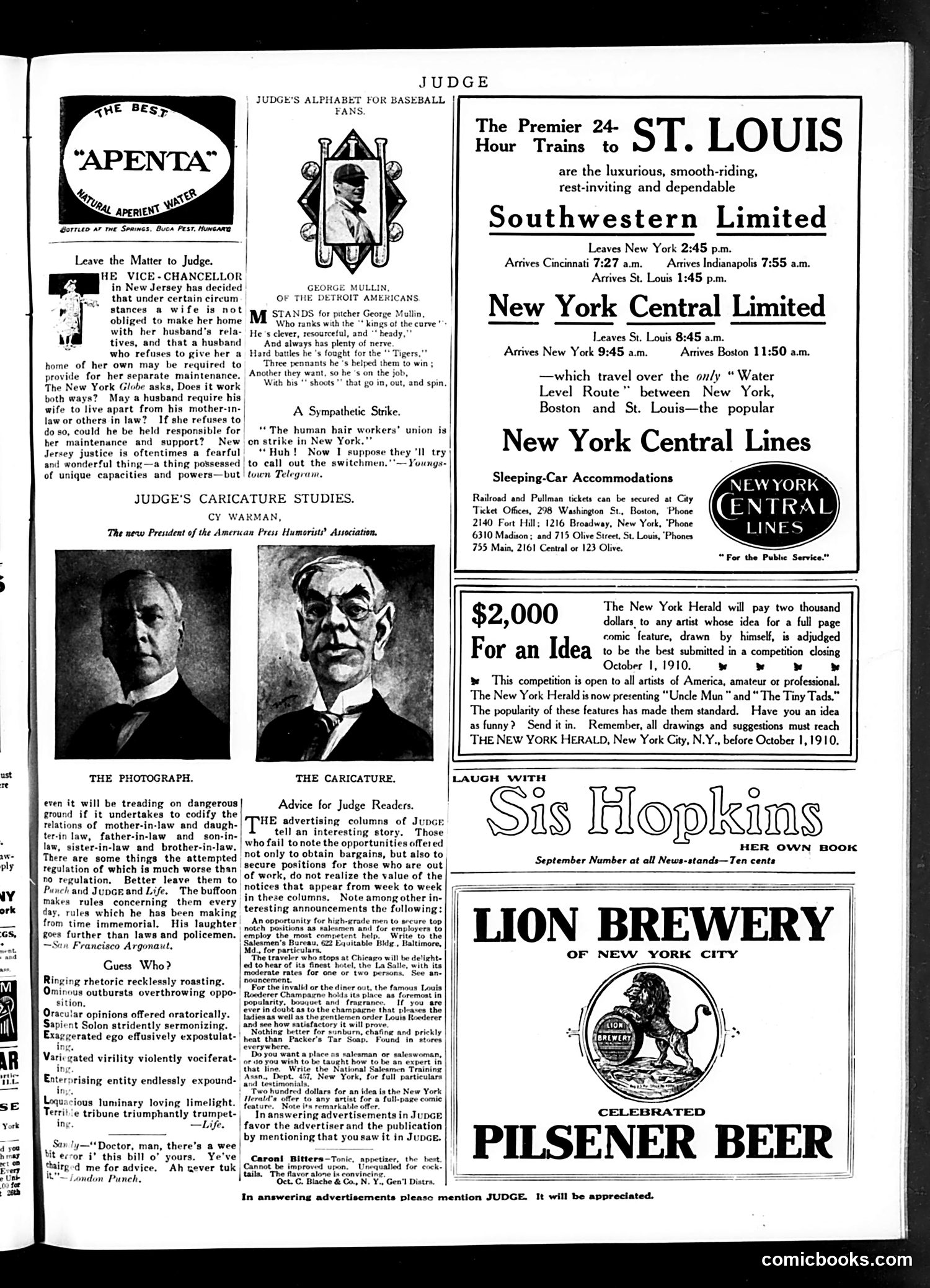 Judge — August 27, 1910 — page 19