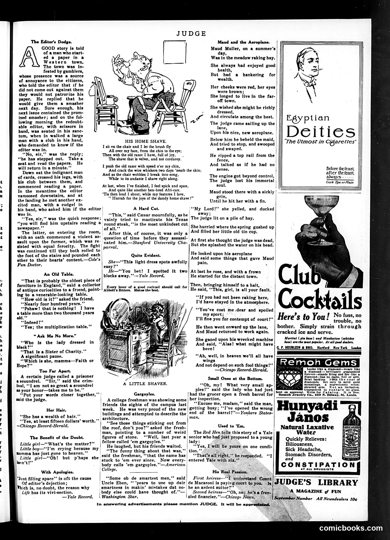Judge — September 24, 1910 — page 13