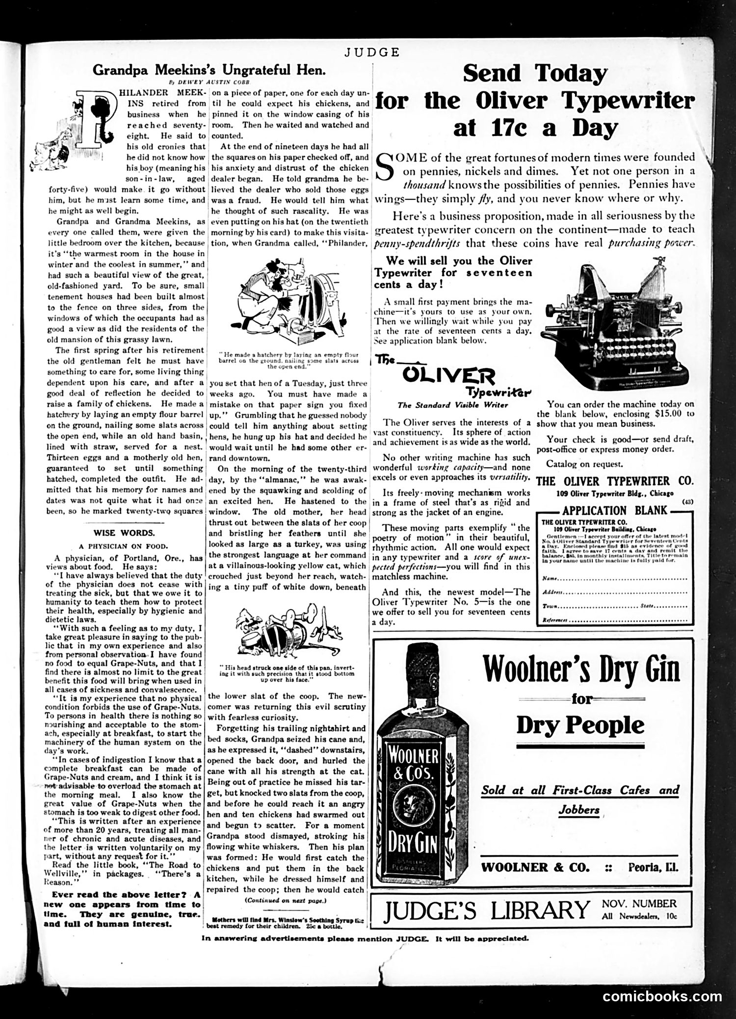 Judge — October 29, 1910 — page 15