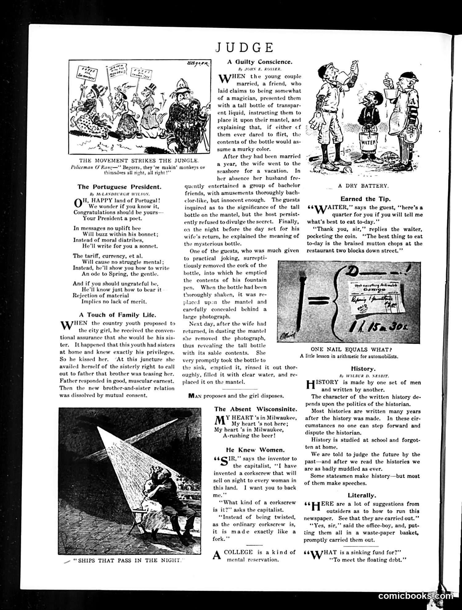 Judge — November 5, 1910 — page 6