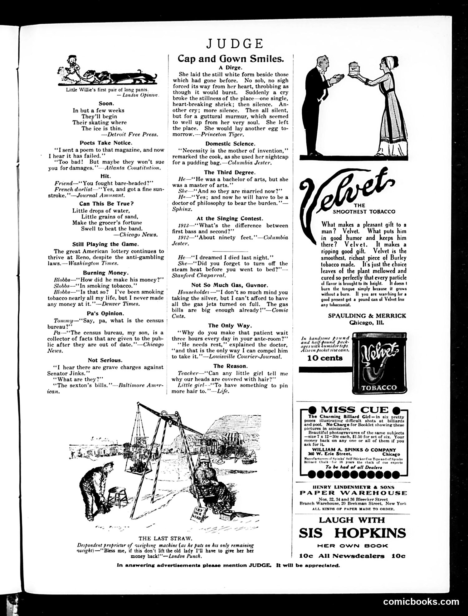 Judge — November 12, 1910 — page 21